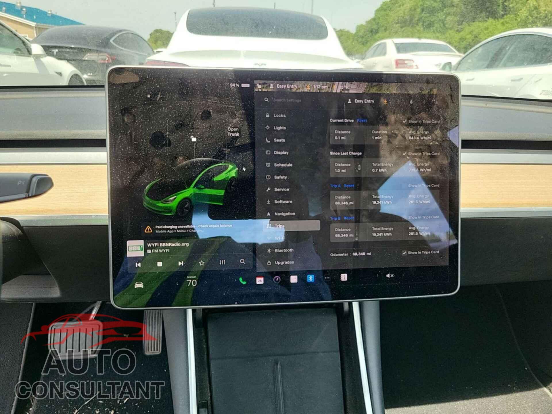 TESLA MODEL 3 2020 - 5YJ3E1EB3LF795047