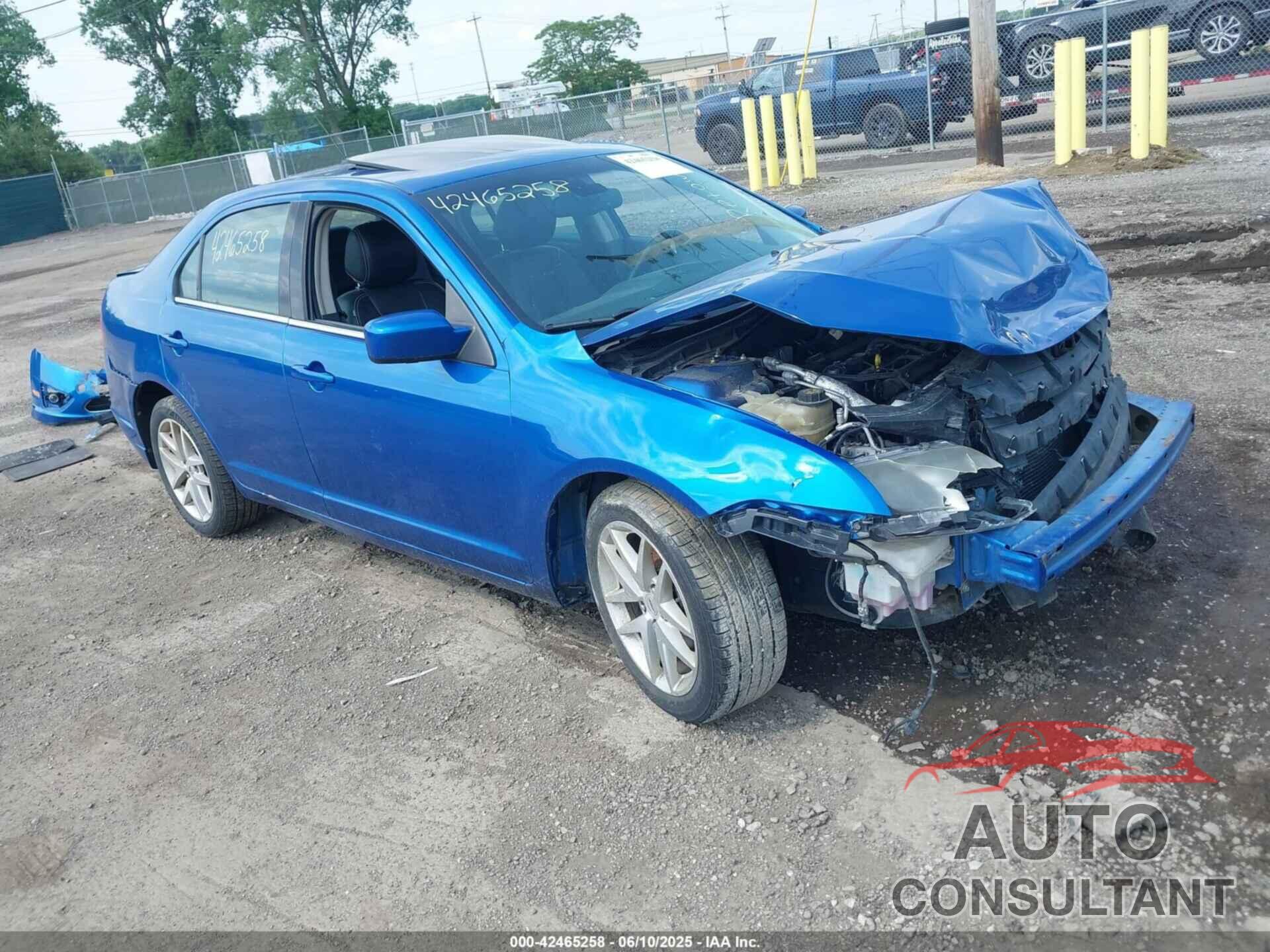 FORD FUSION 2012 - 3FAHP0JA6CR392966