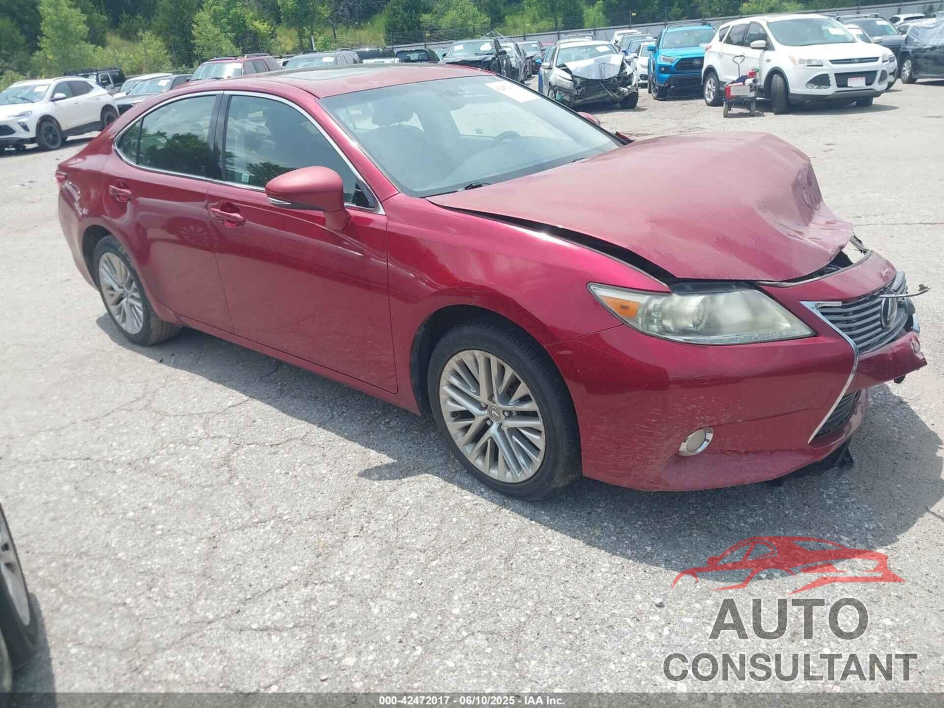 LEXUS ES 350 2013 - JTHBK1GG3D2033143