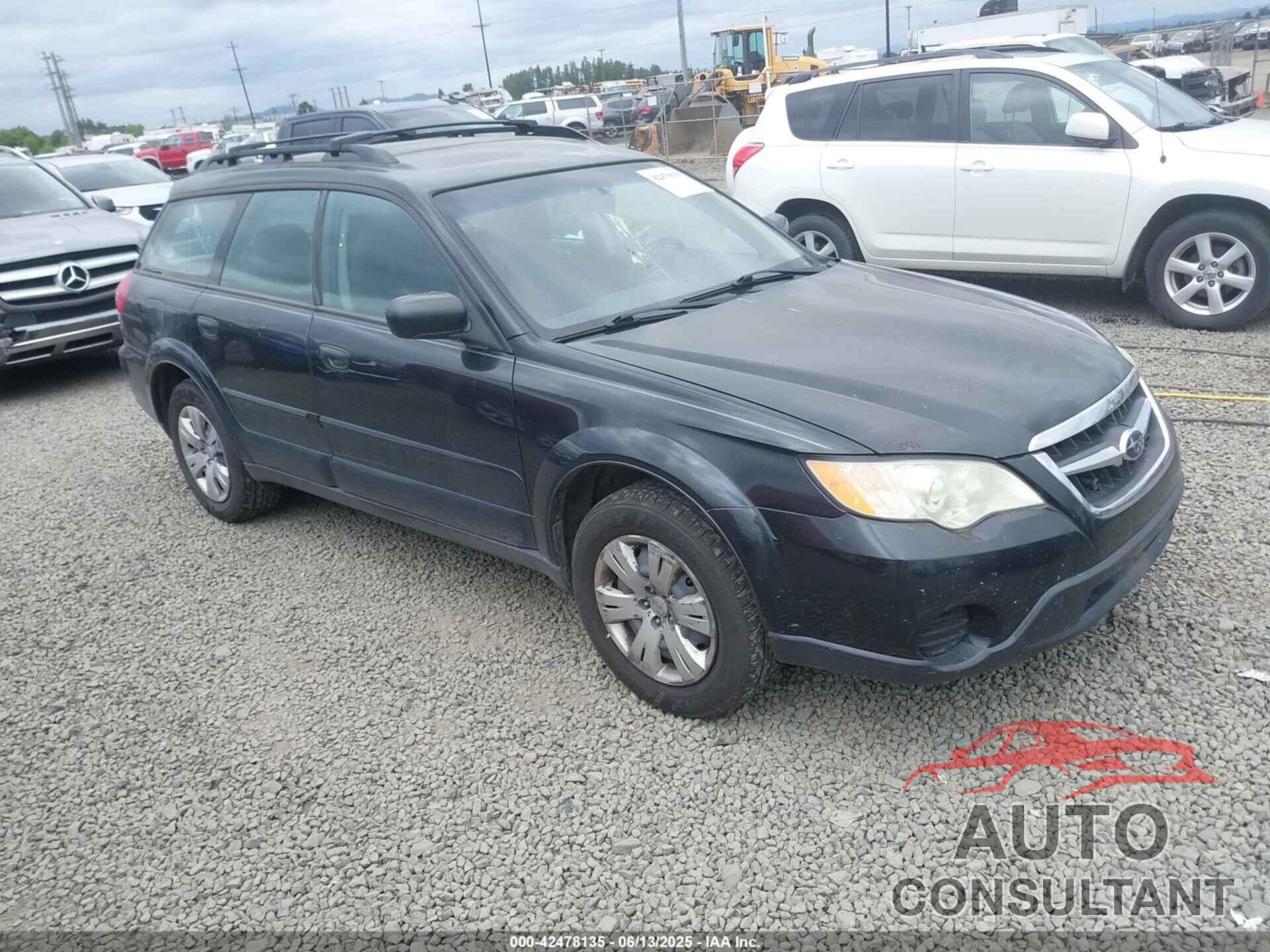 SUBARU OUTBACK 2009 - 4S4BP60C897330065
