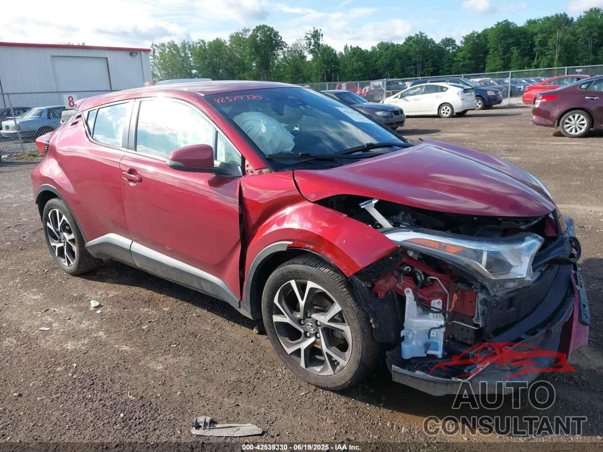 TOYOTA C-HR 2019 - NMTKHMBX1KR083911