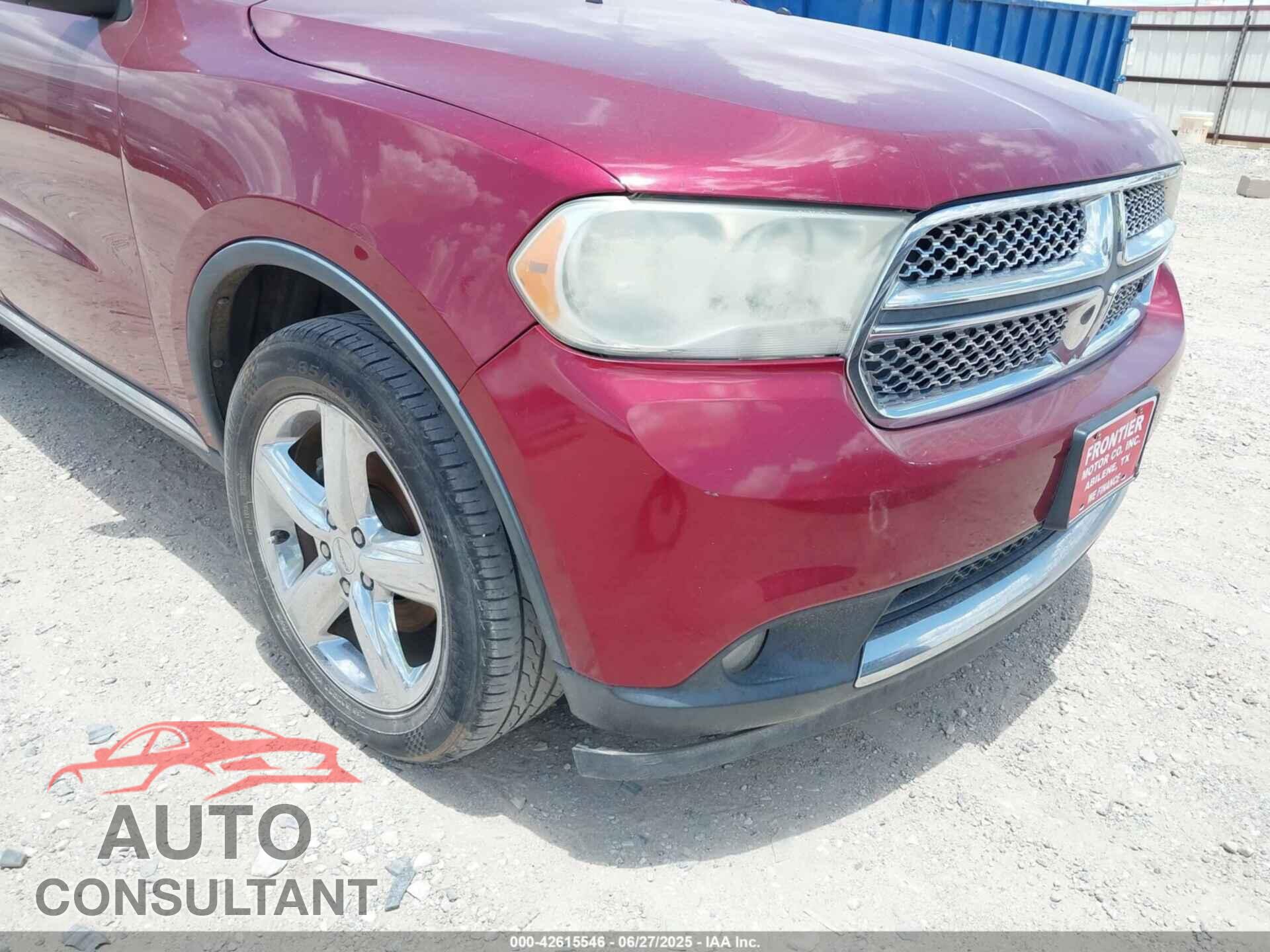 DODGE DURANGO 2013 - 1C4RDHAG6DC683865