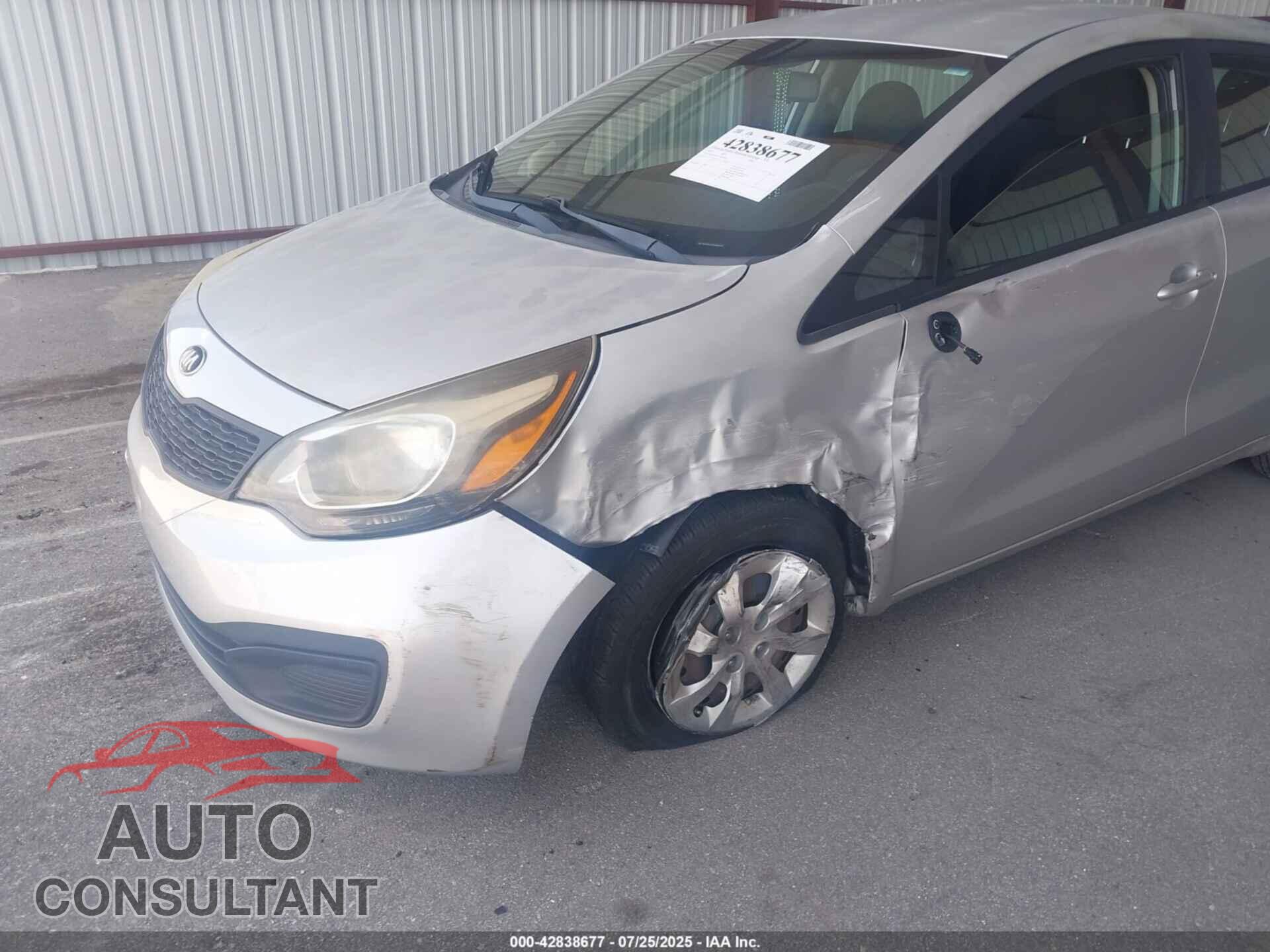 KIA RIO 2014 - KNADM4A35E6385417