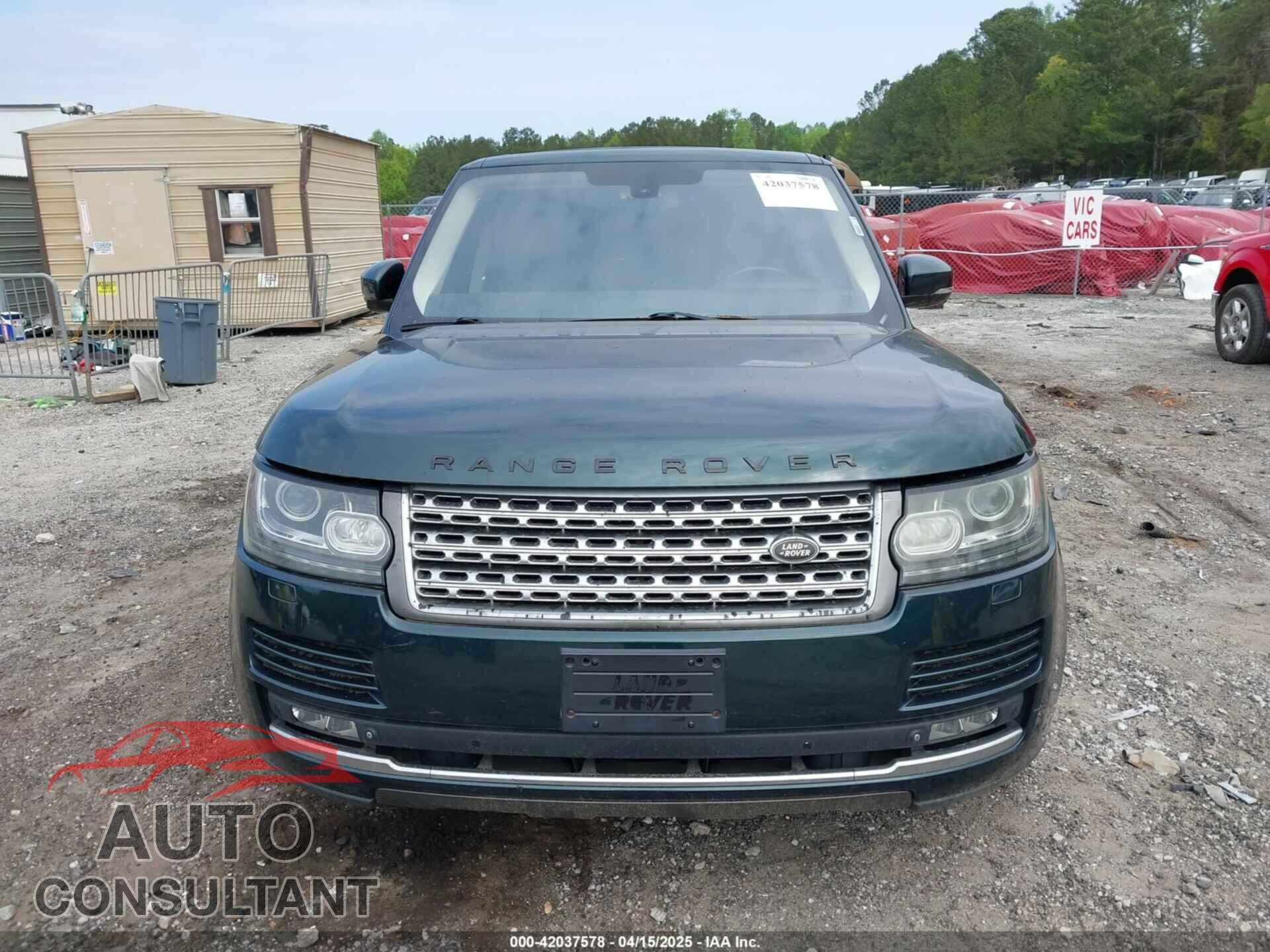 LAND ROVER RANGE ROVER 2014 - SALGS2VF2EA132379