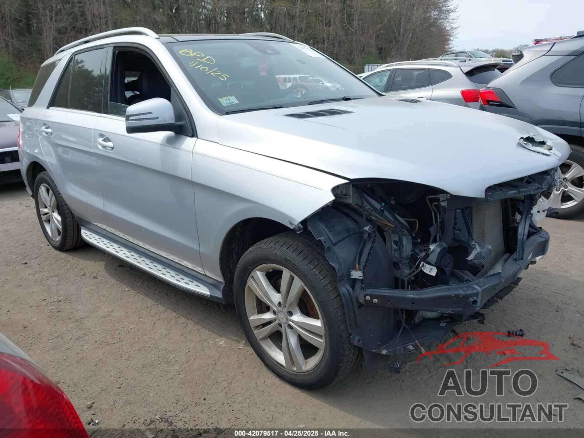 MERCEDES-BENZ ML 350 2014 - 4JGDA5HB8EA293502