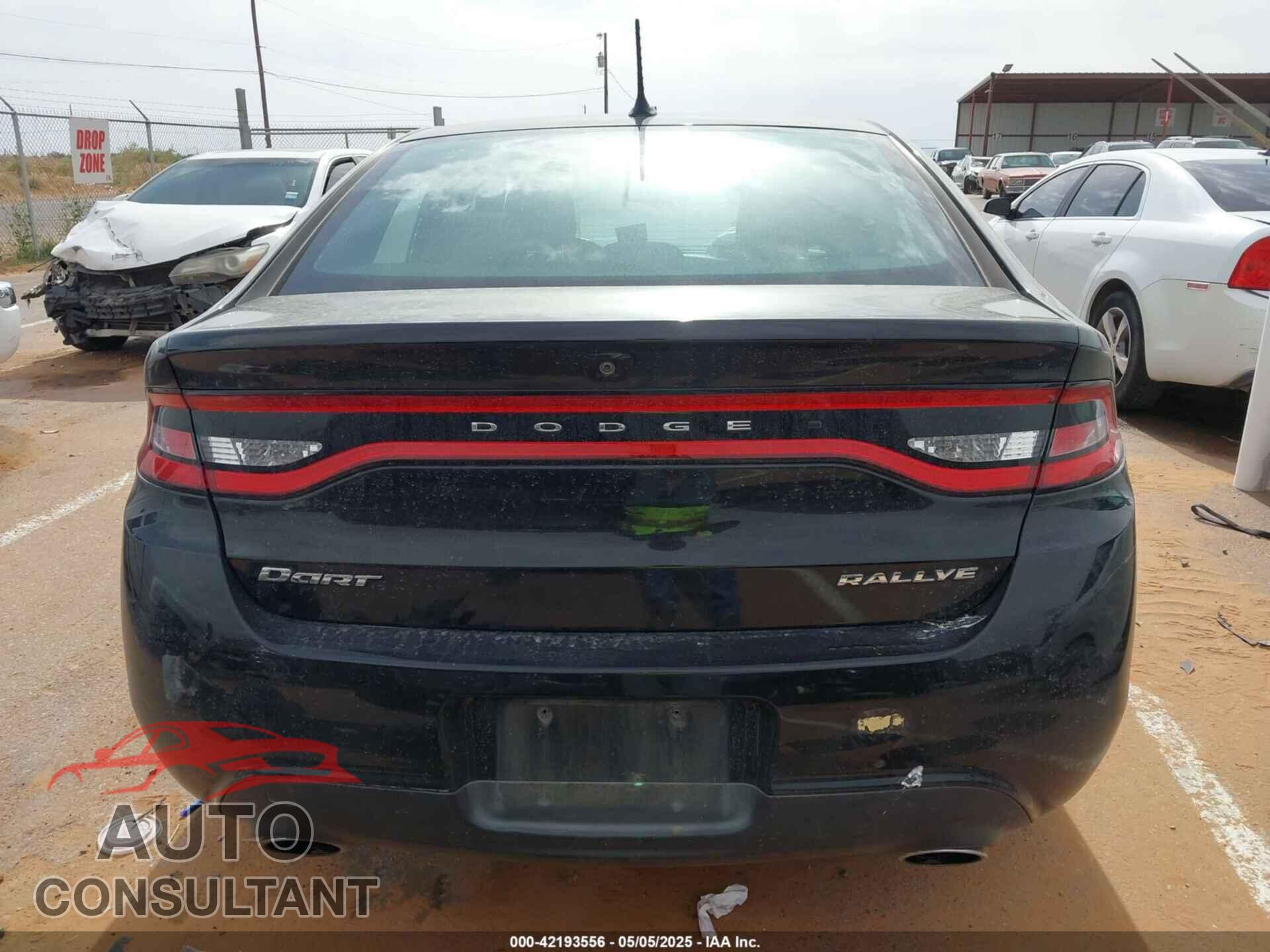 DODGE DART 2015 - 1C3CDFBB7FD213245