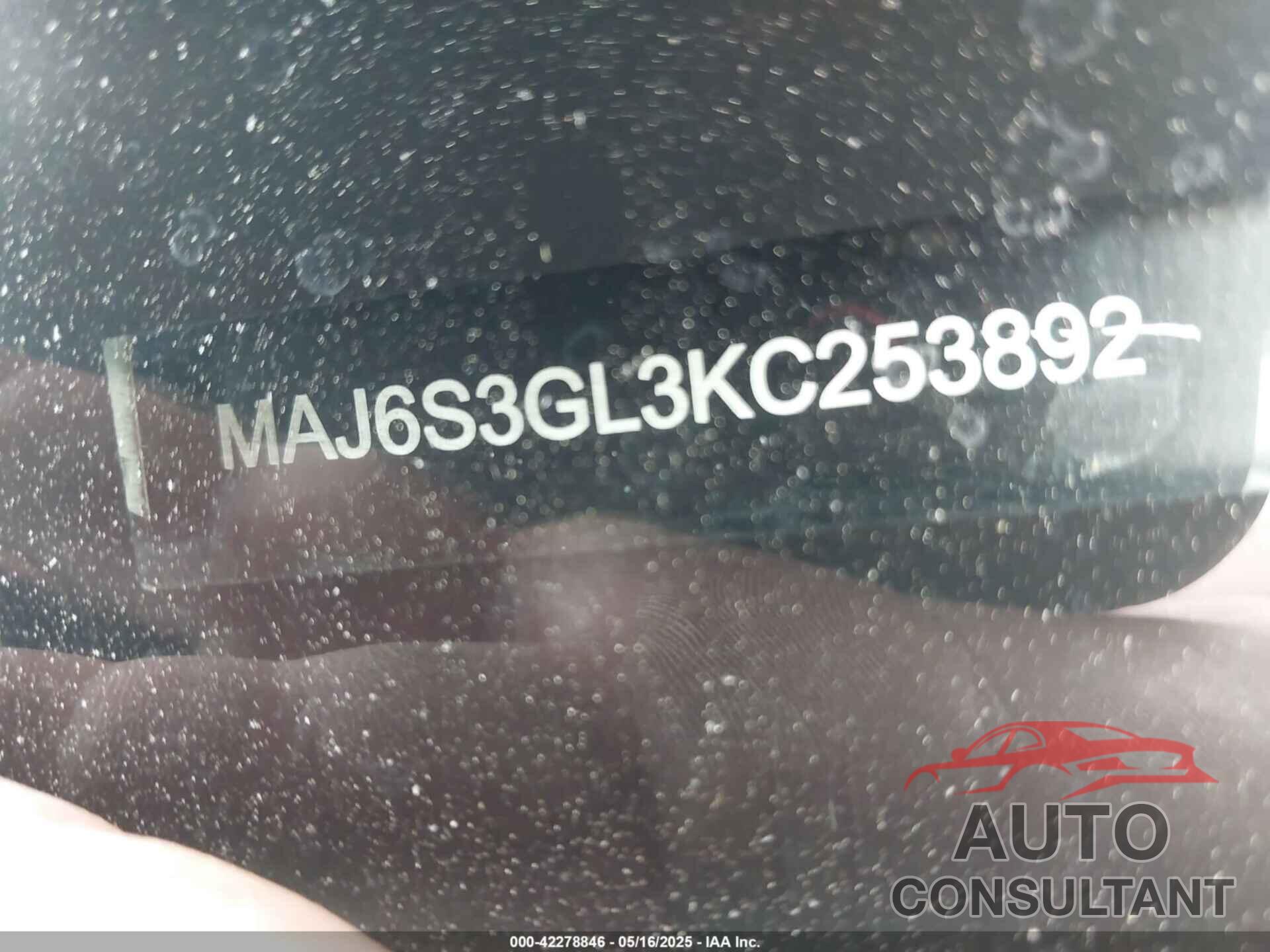 FORD ECOSPORT 2019 - MAJ6S3GL3KC253892