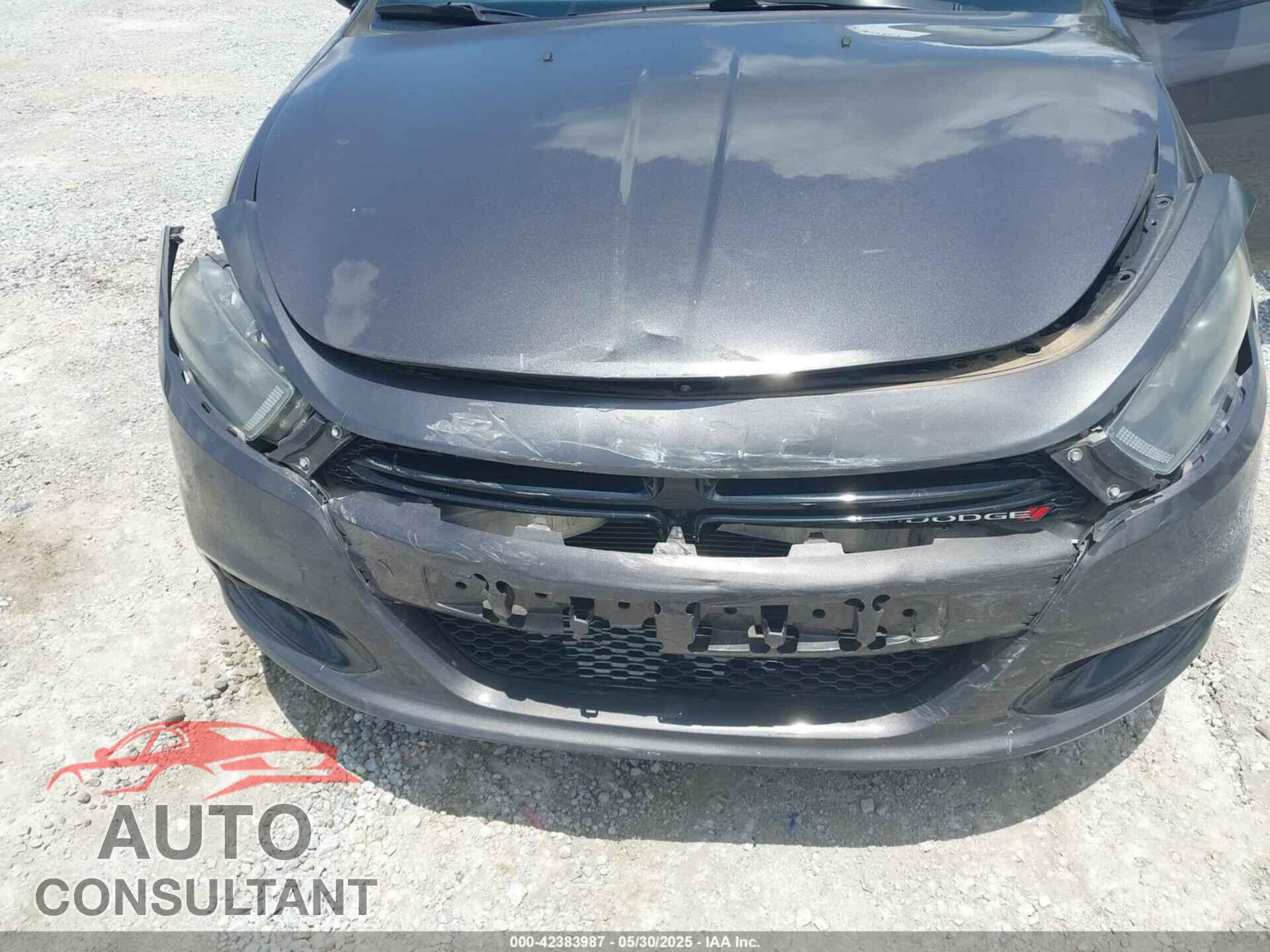 DODGE DART 2015 - 1C3CDFBB0FD391529