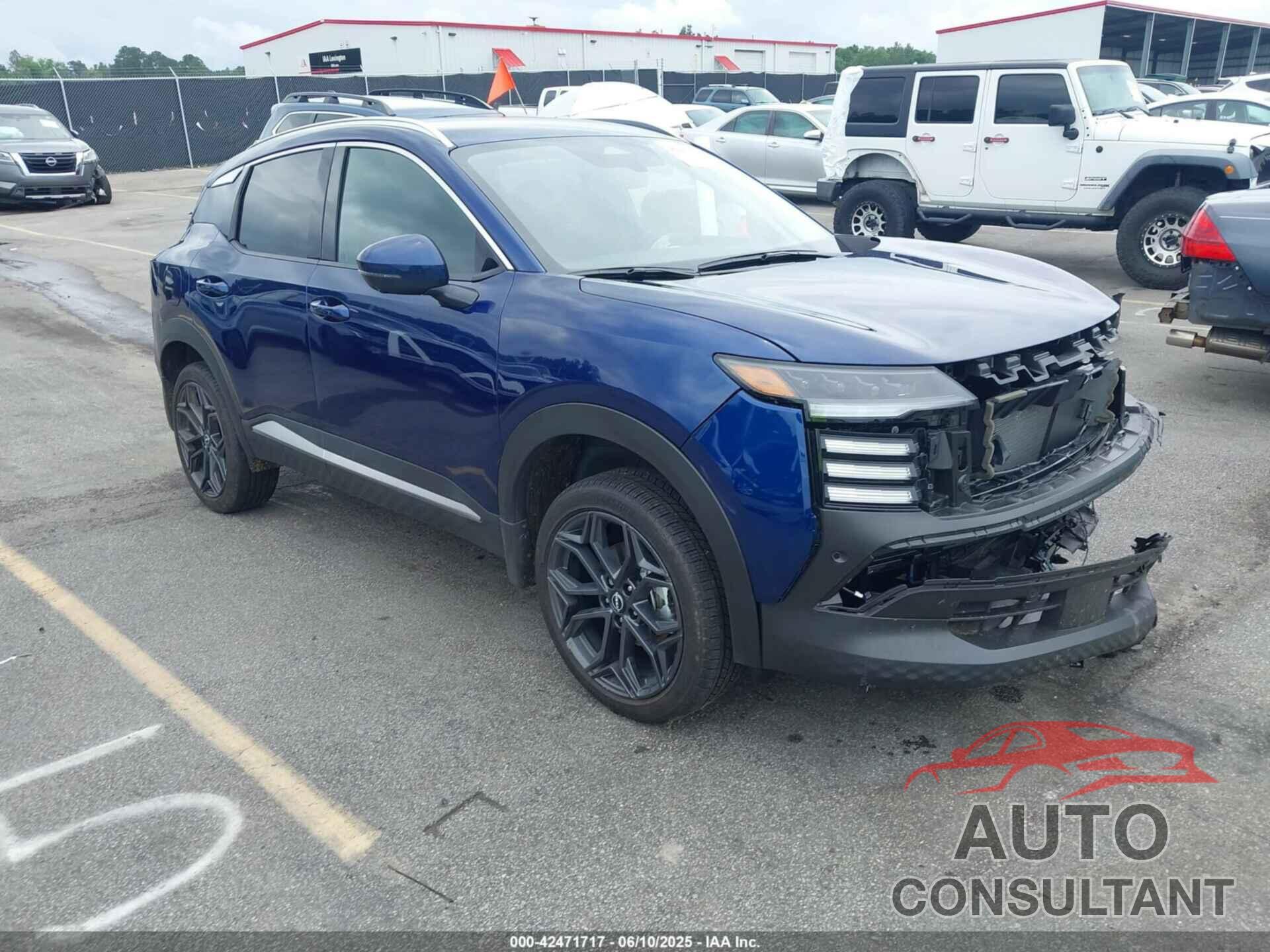 NISSAN KICKS 2025 - 3N8AP6DA3SL360718