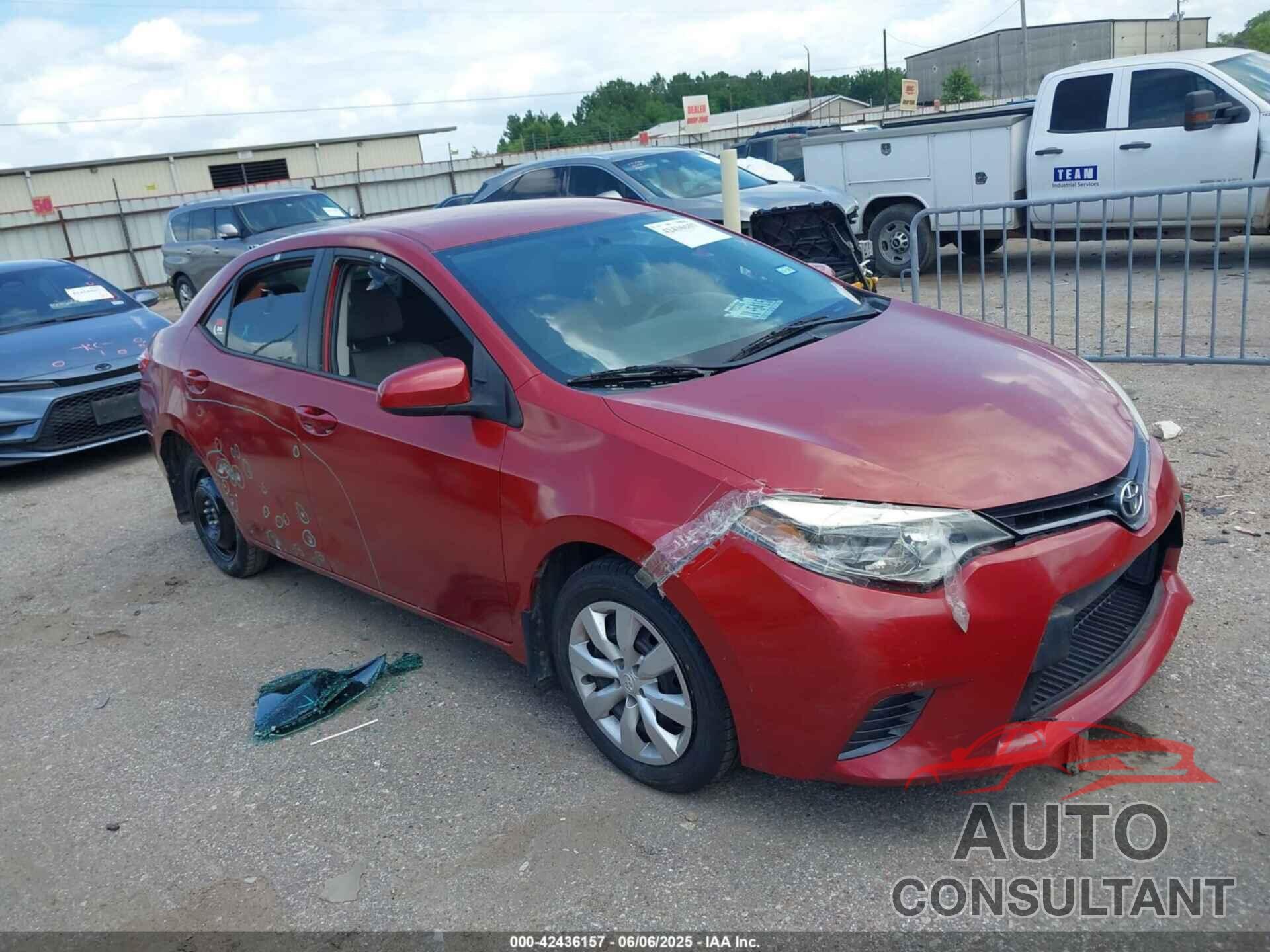 TOYOTA COROLLA 2015 - 5YFBURHE4FP356841