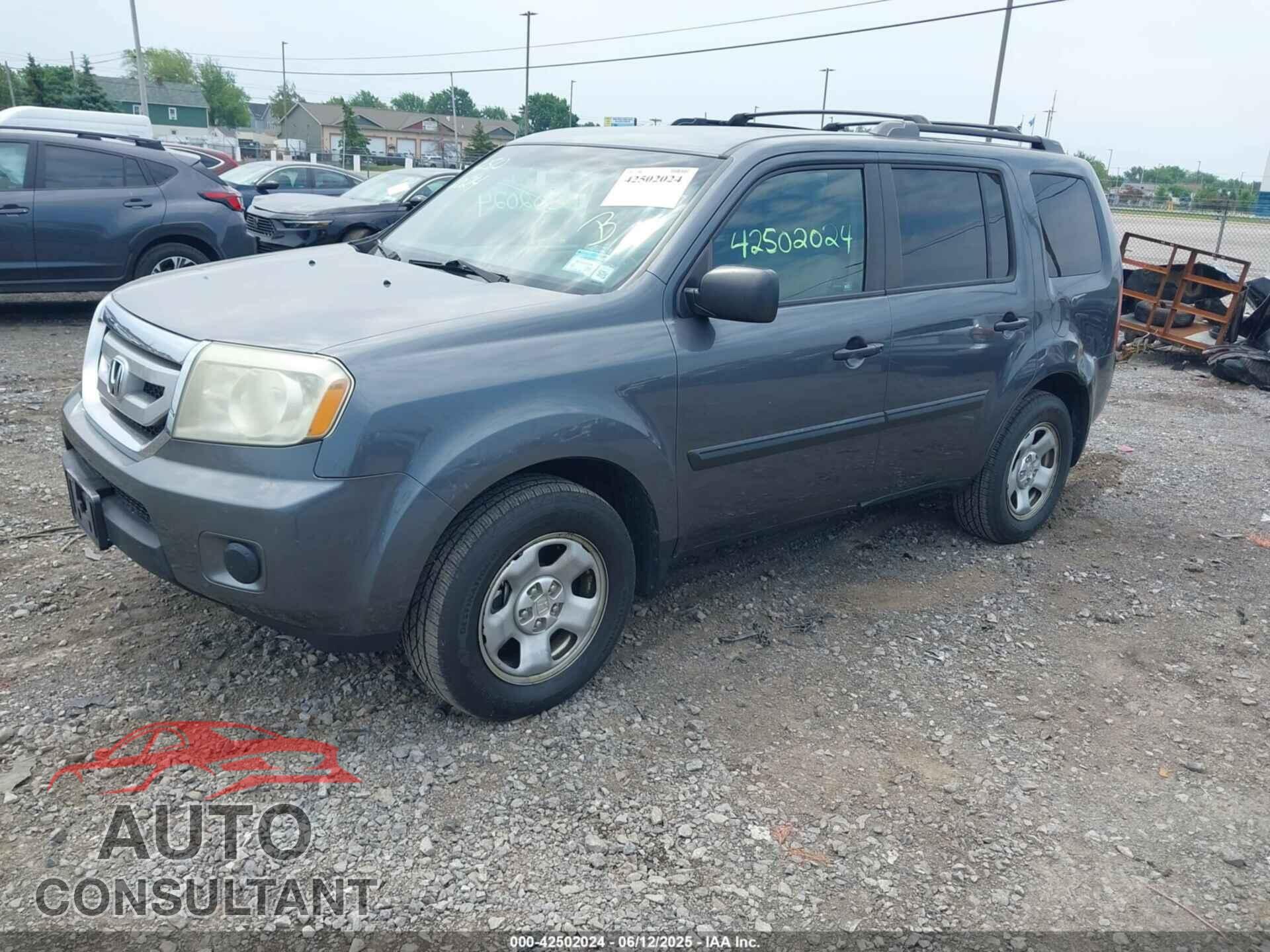 HONDA PILOT 2011 - 5FNYF4H28BB055962