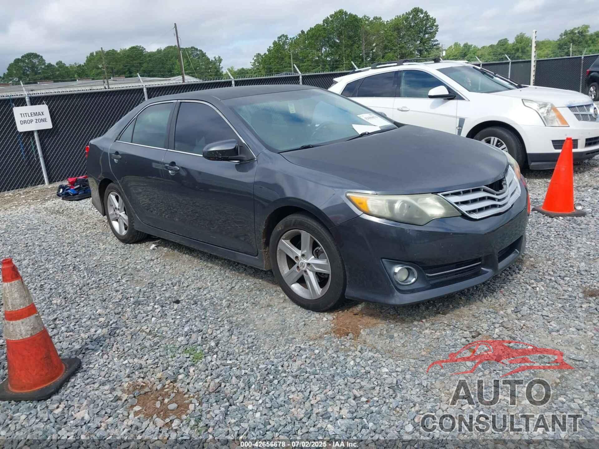 TOYOTA CAMRY 2012 - 4T1BF1FK7CU061893