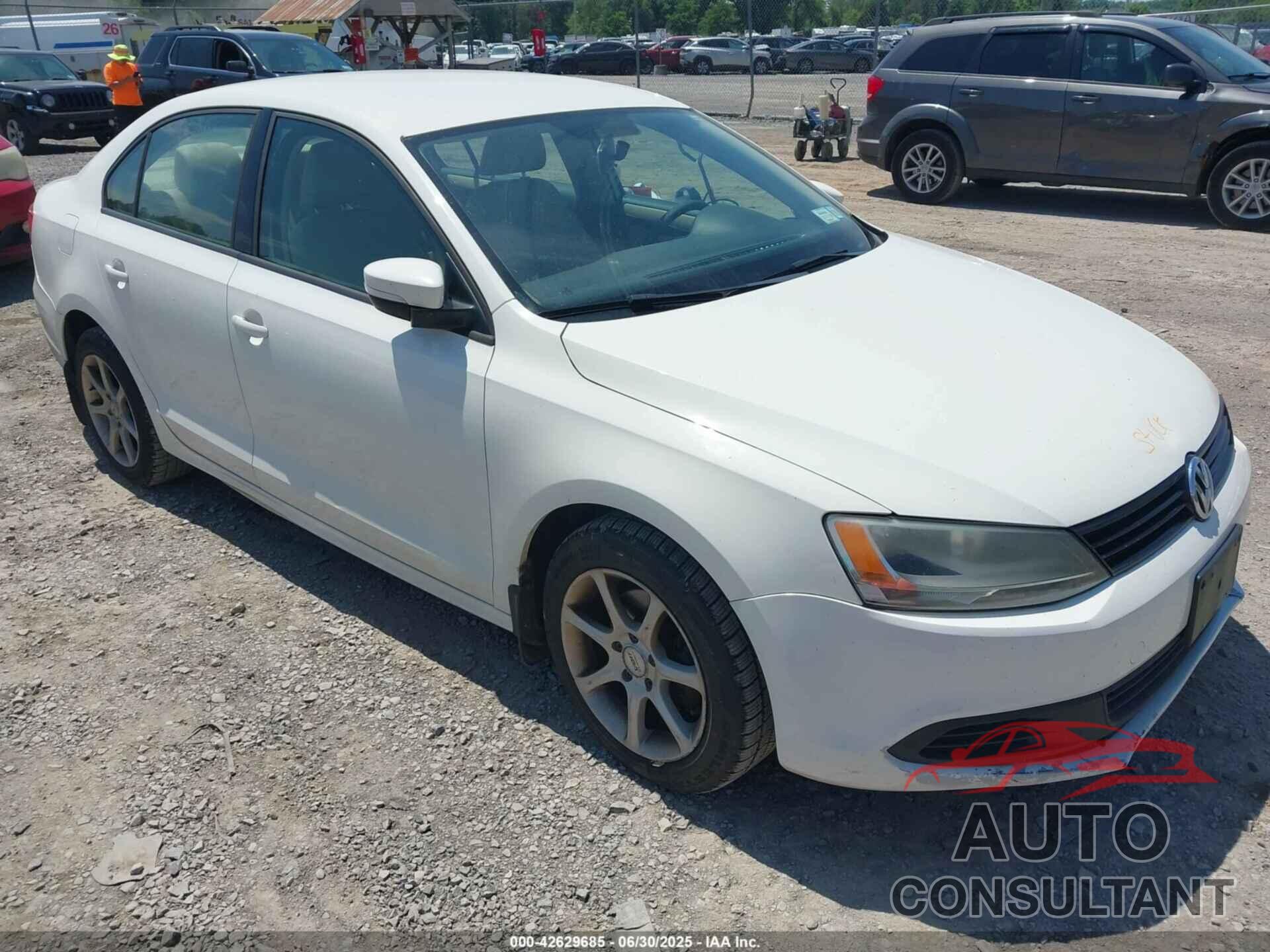VOLKSWAGEN JETTA 2012 - 3VWDP7AJXCM123283