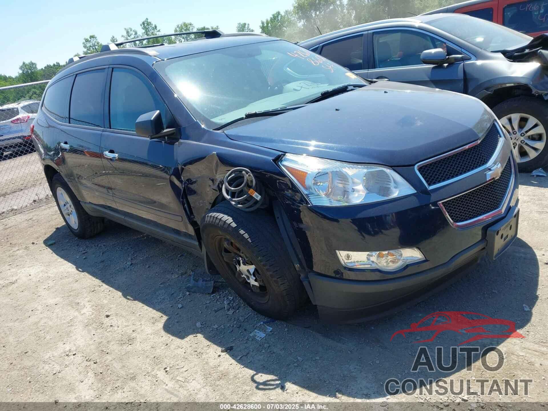CHEVROLET TRAVERSE 2012 - 1GNKVFEDXCJ195796
