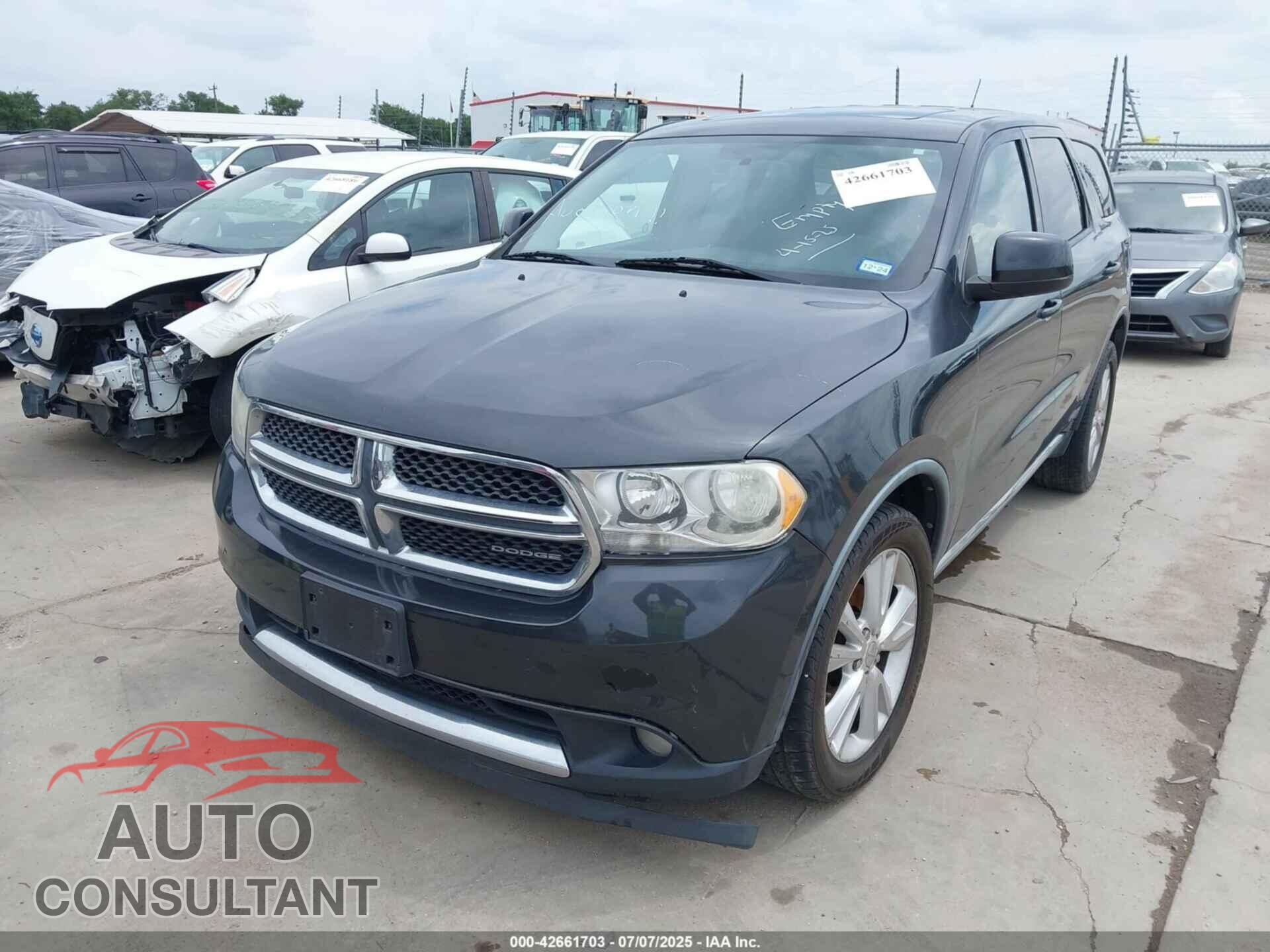 DODGE DURANGO 2011 - 1D4RE2GG9BC707433