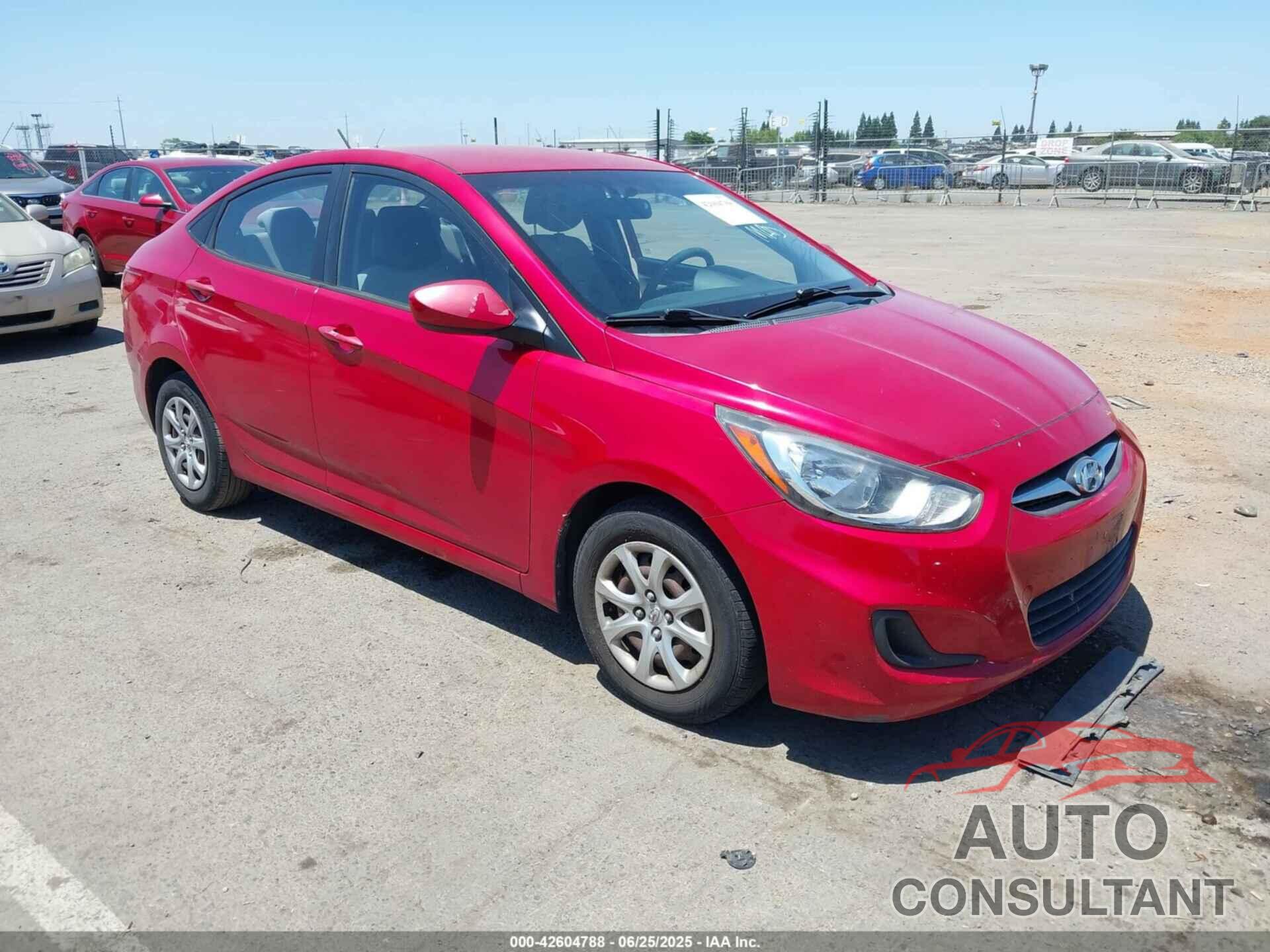 HYUNDAI ACCENT 2013 - KMHCT4AE5DU448234