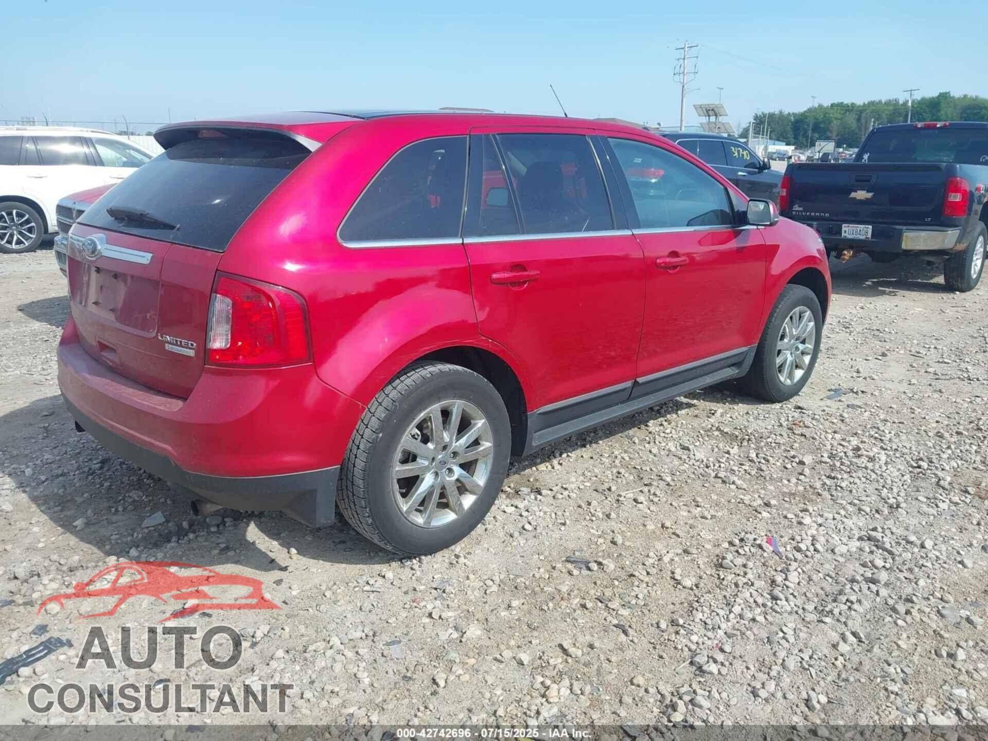 FORD EDGE 2012 - 2FMDK3K91CBA36500