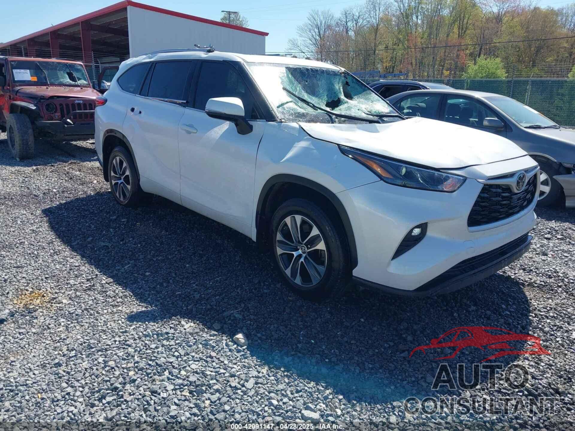 TOYOTA HIGHLANDER 2023 - 5TDKDRBH2PS041970