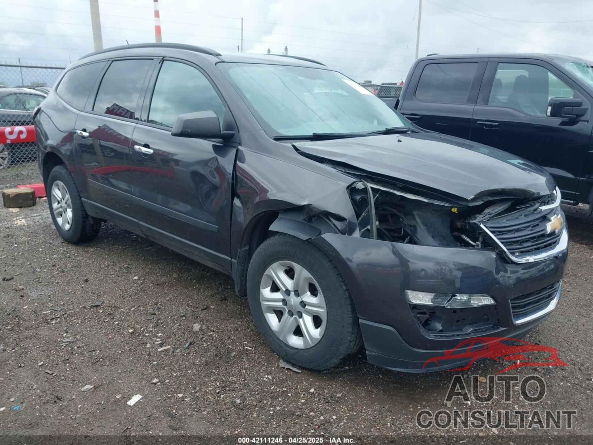 CHEVROLET TRAVERSE 2015 - 1GNKRFKDXFJ107942