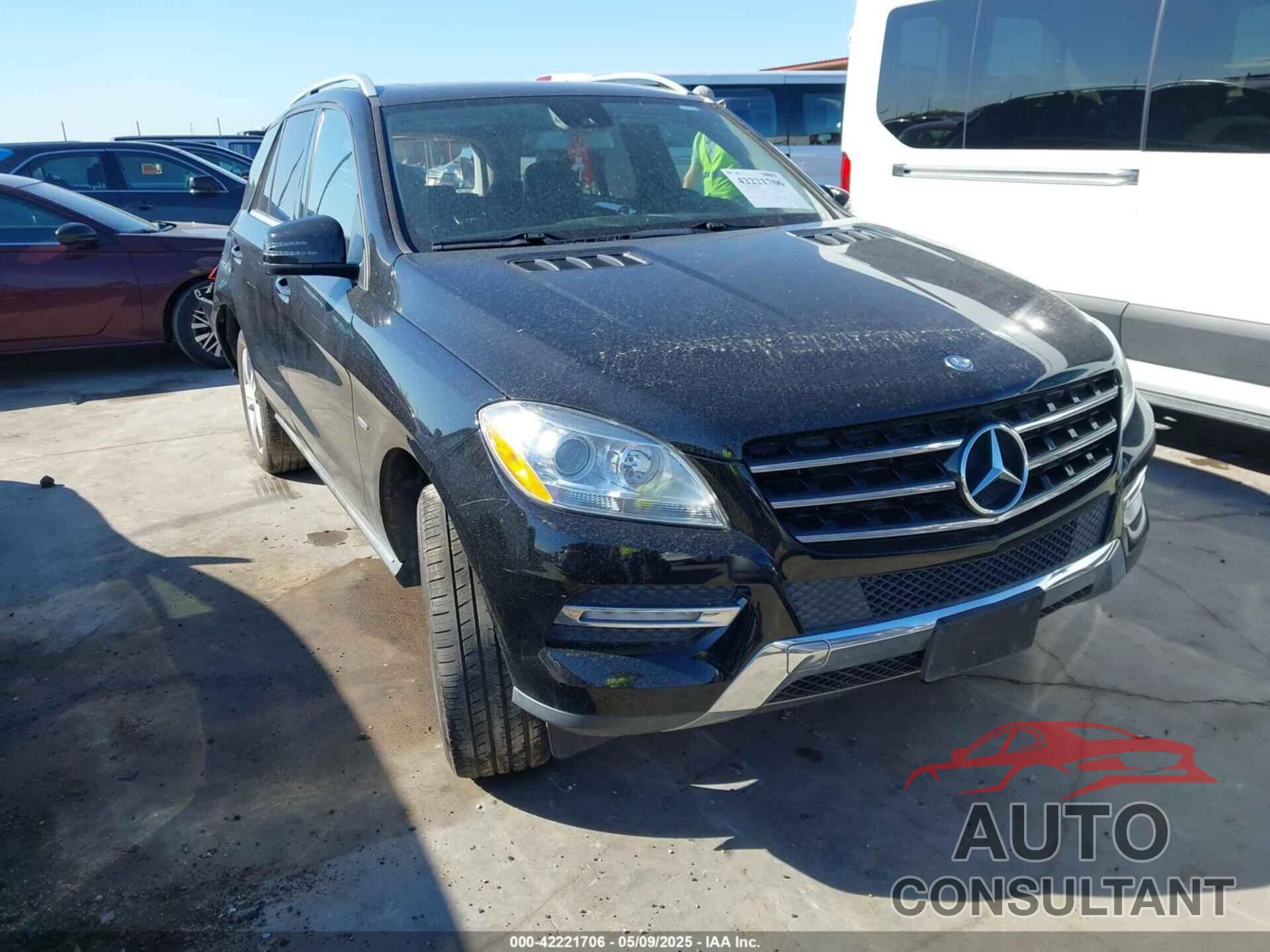 MERCEDES-BENZ ML 350 2012 - 4JGDA5HB8CA035655