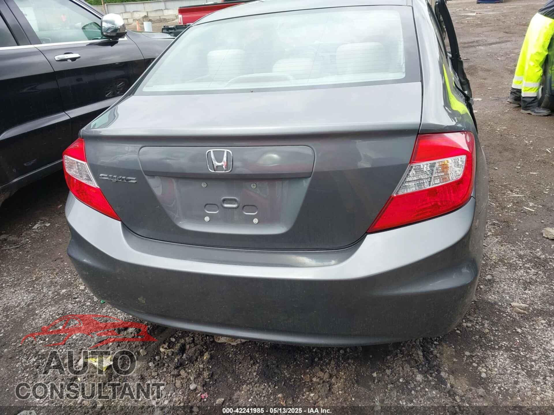 HONDA CIVIC 2012 - 19XFB2F88CE009702
