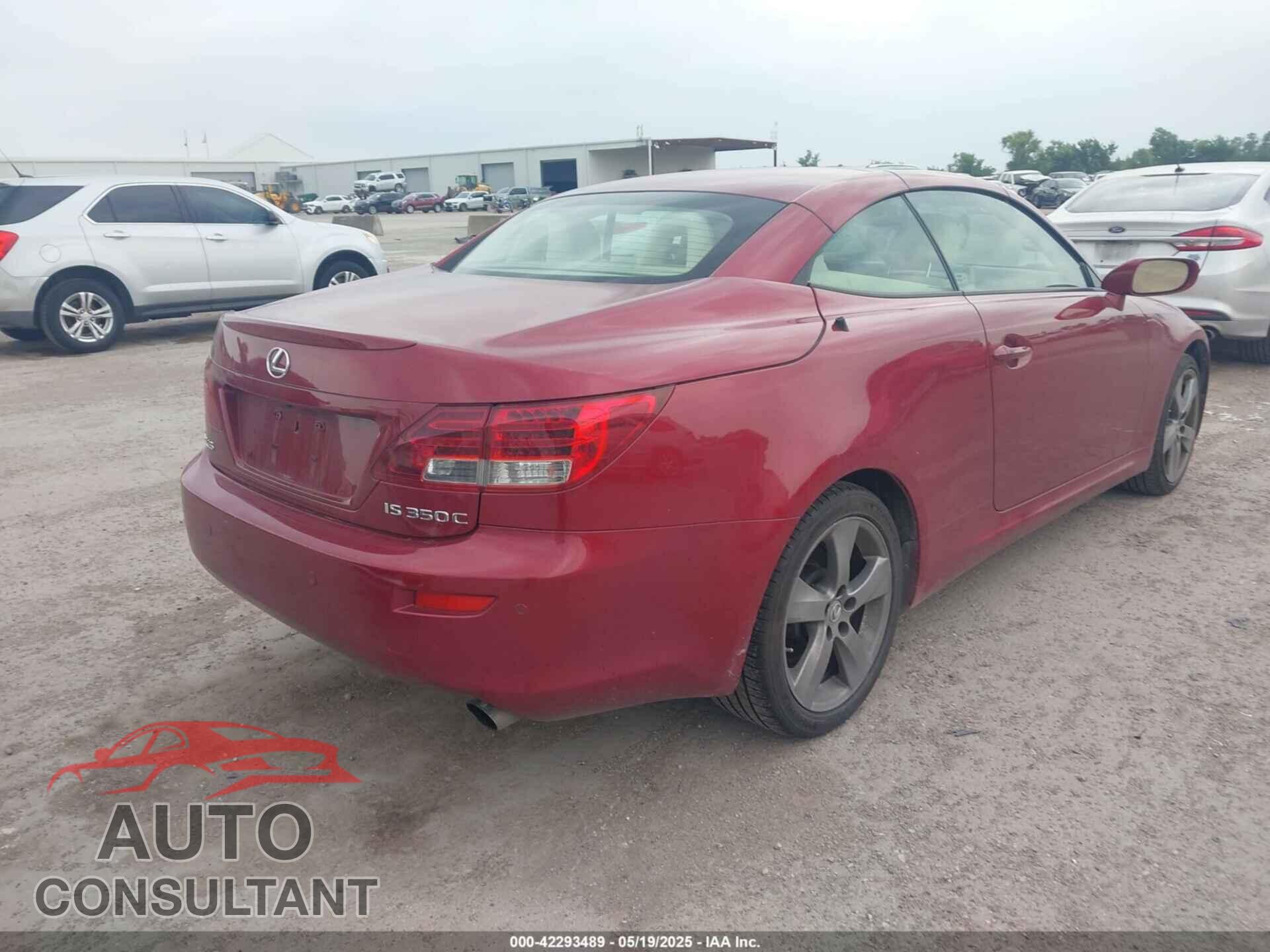 LEXUS IS 350C 2010 - JTHFE2C28A2502005