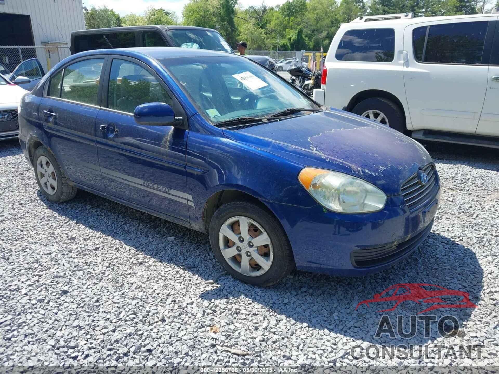 HYUNDAI ACCENT 2010 - KMHCN4AC1AU433444