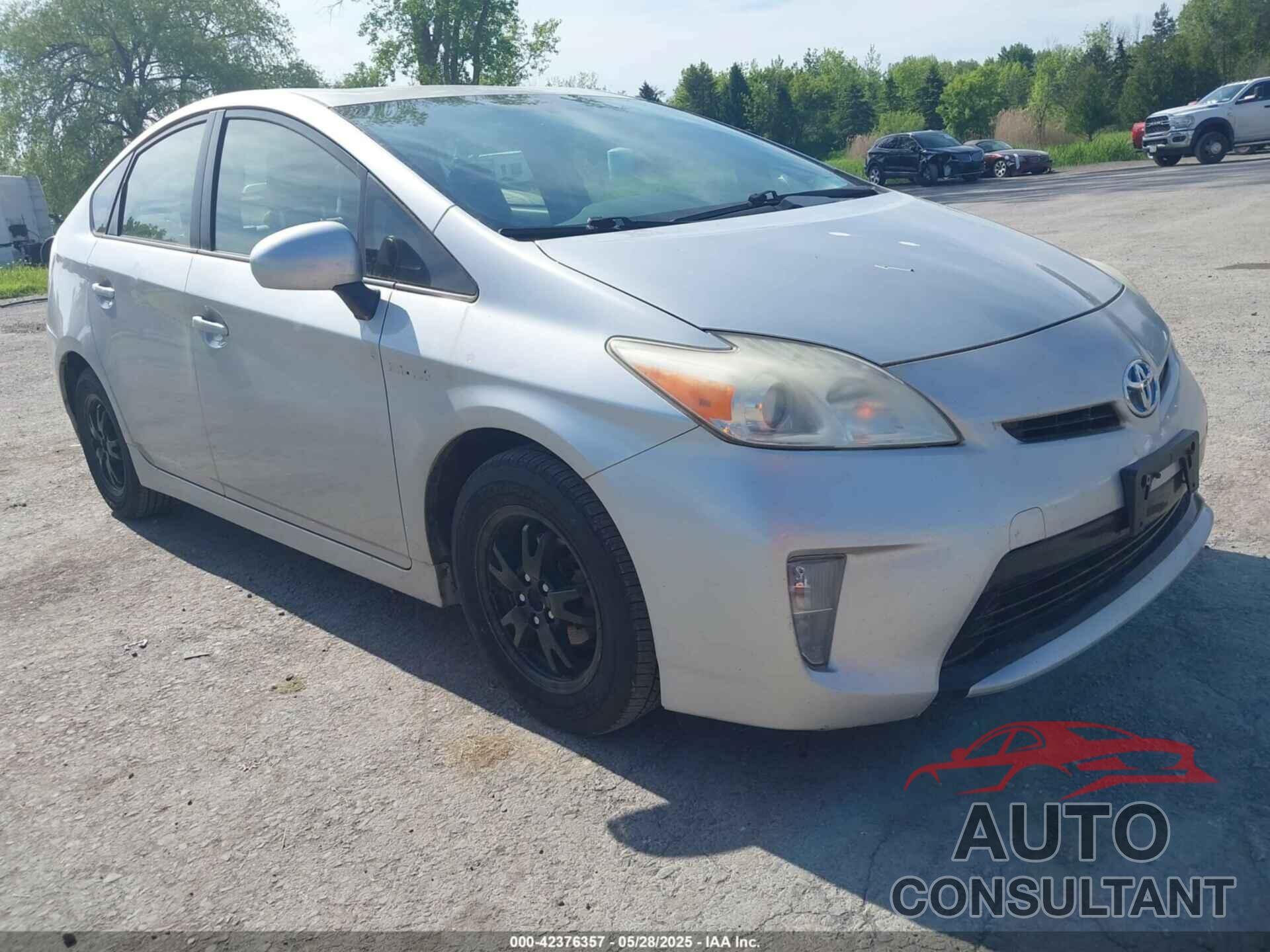 TOYOTA PRIUS 2012 - JTDKN3DU1C5489783