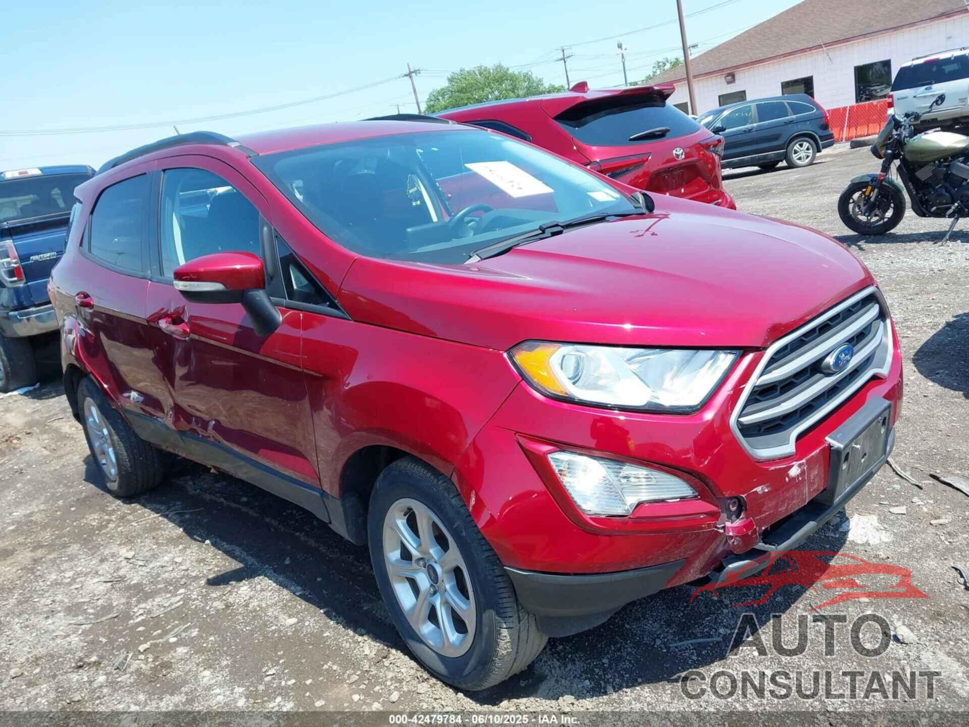 FORD ECOSPORT 2020 - MAJ6S3GL8LC368425