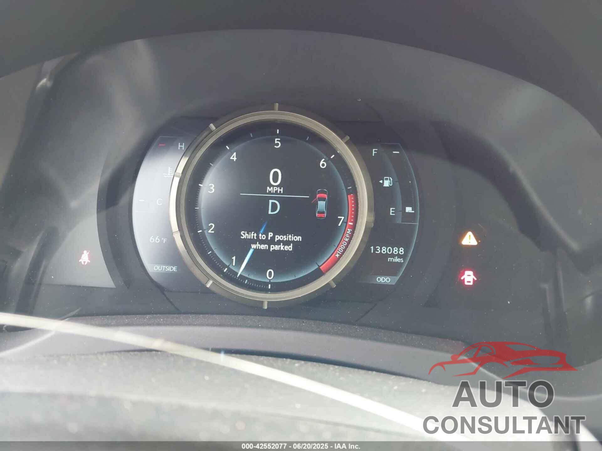 LEXUS IS 300 2016 - JTHCM1D26G5002396