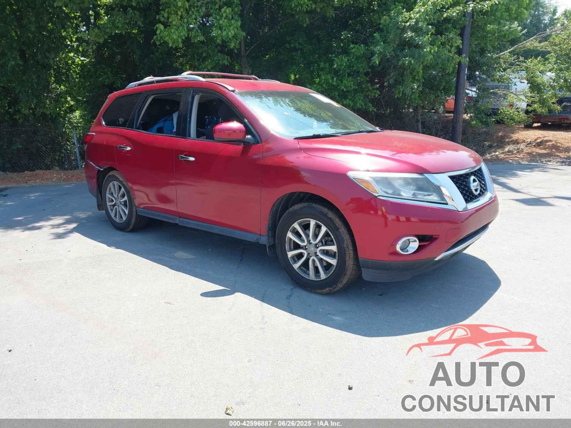 NISSAN PATHFINDER 2015 - 5N1AR2MNXFC634396