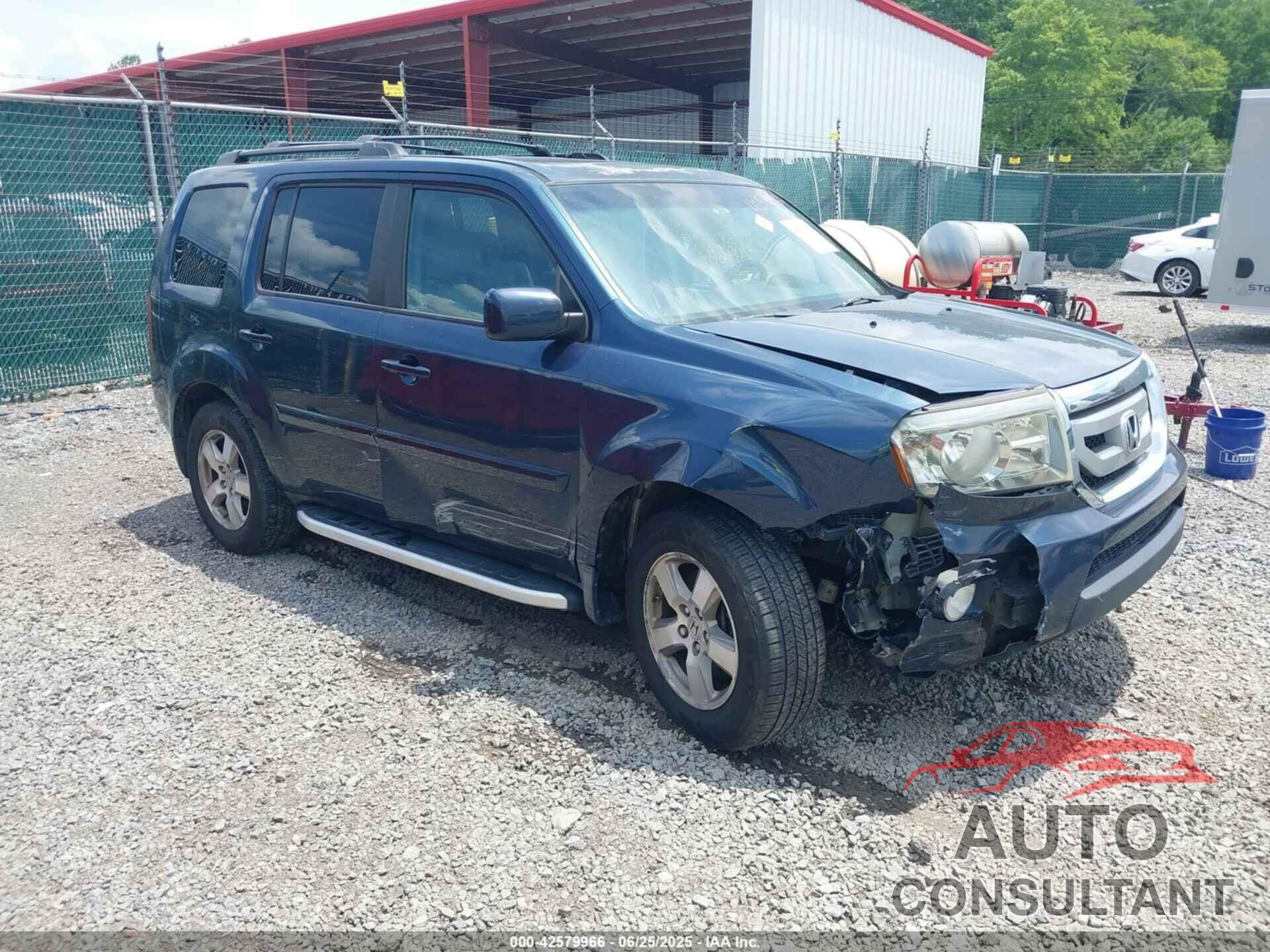 HONDA PILOT 2010 - 5FNYF4H64AB021146