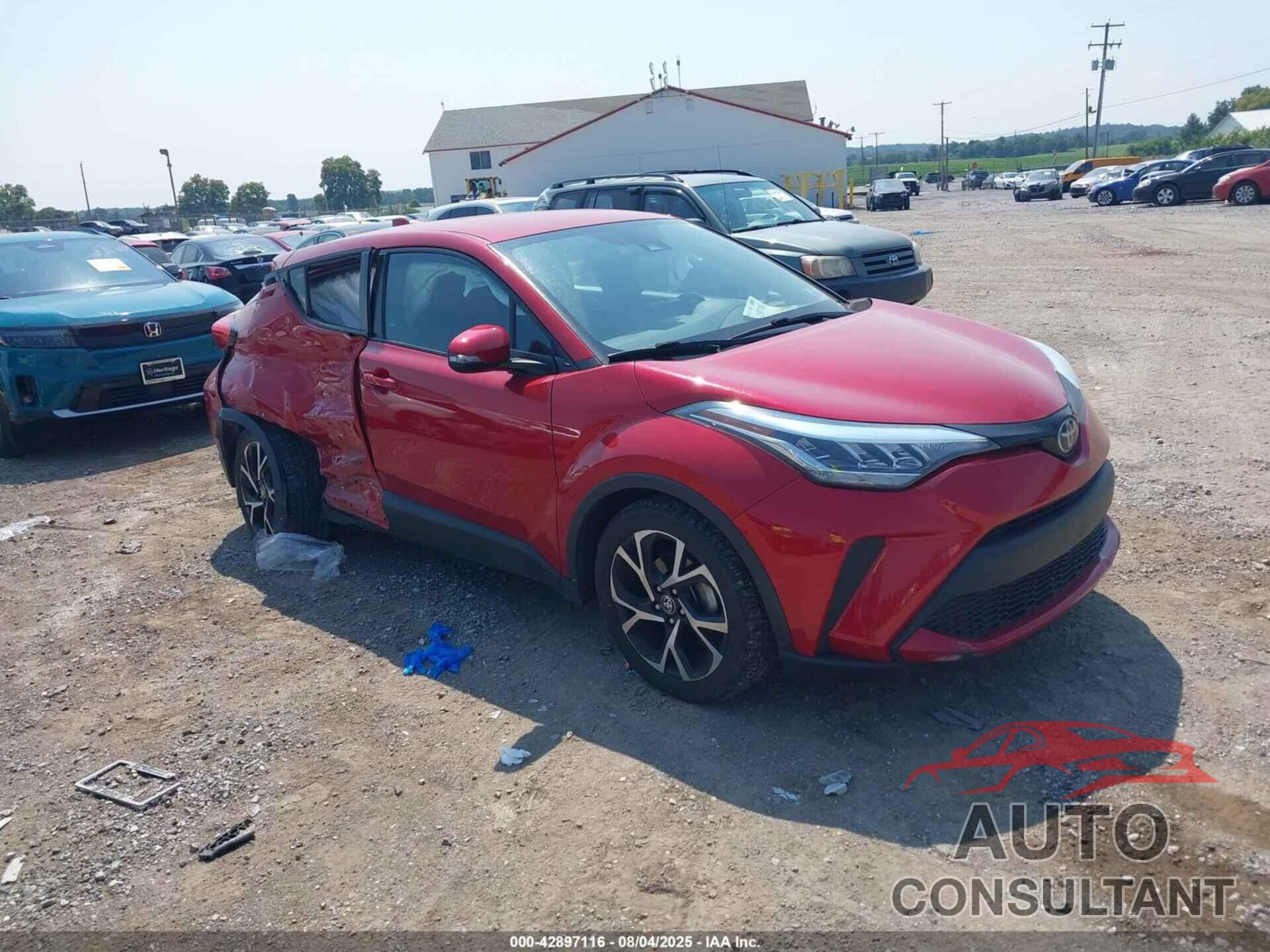 TOYOTA C-HR 2021 - NMTKHMBX0MR133345