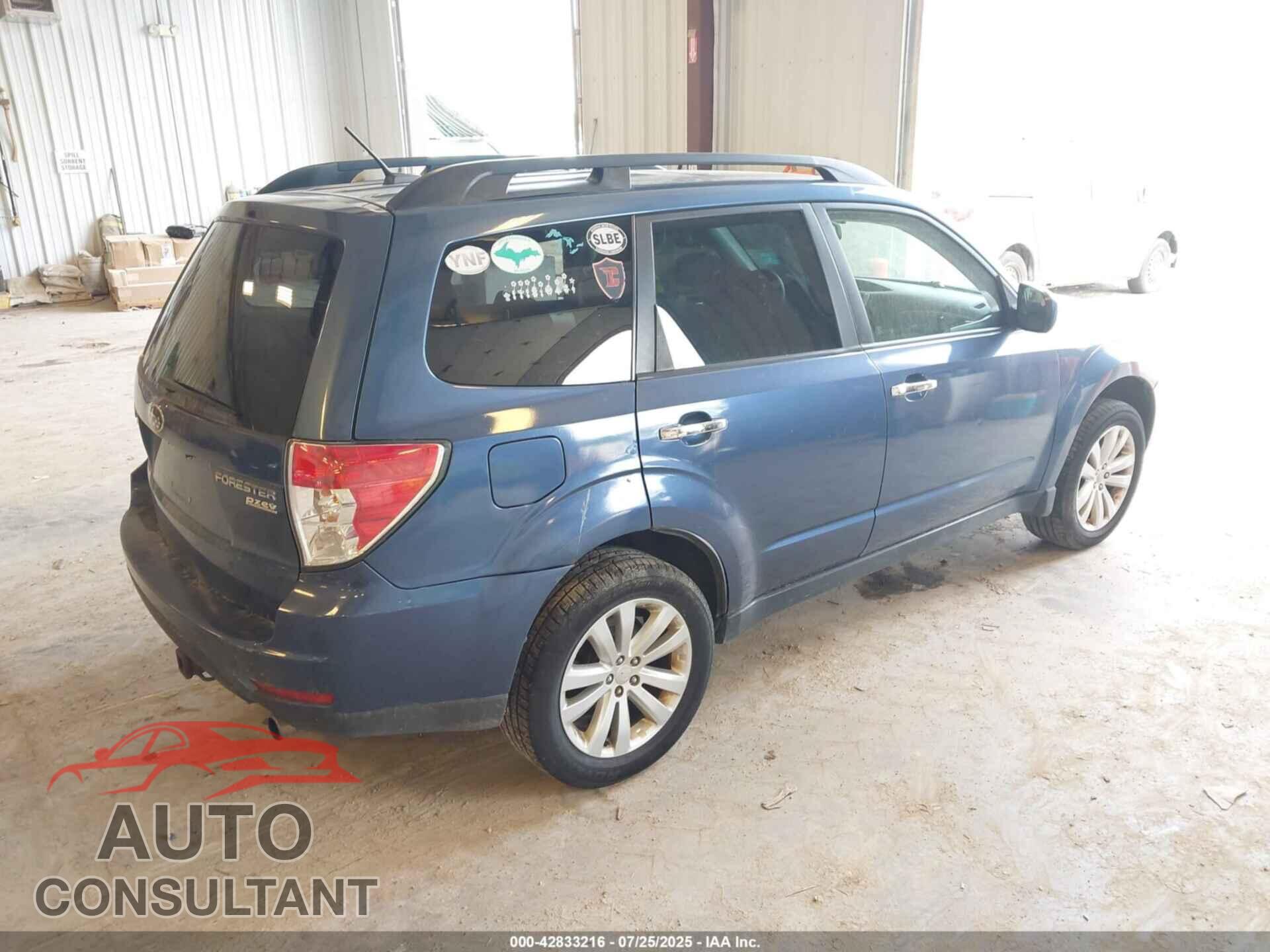SUBARU FORESTER 2012 - JF2SHADC2CH459579