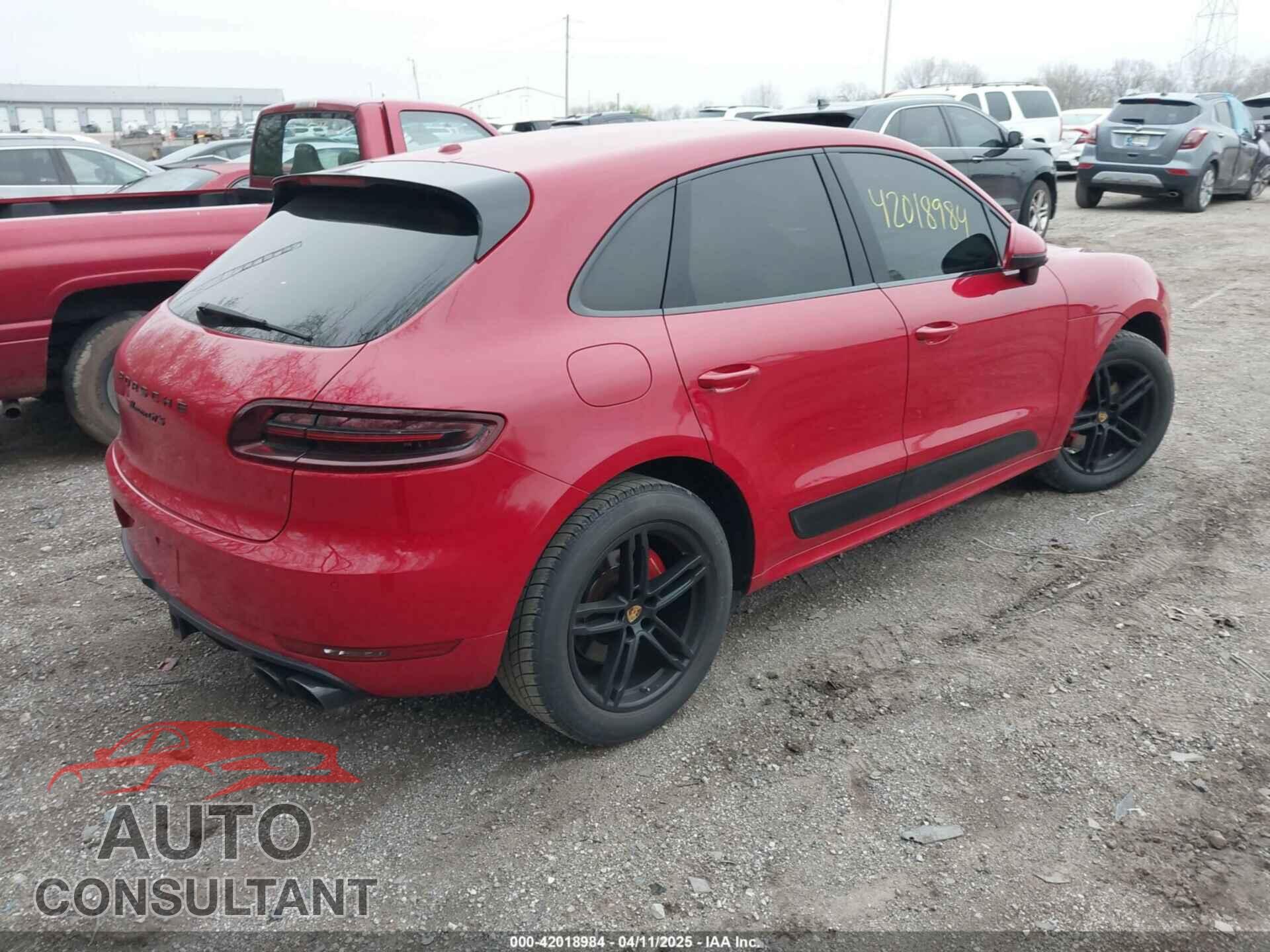 PORSCHE MACAN 2017 - WP1AG2A55HLB51155