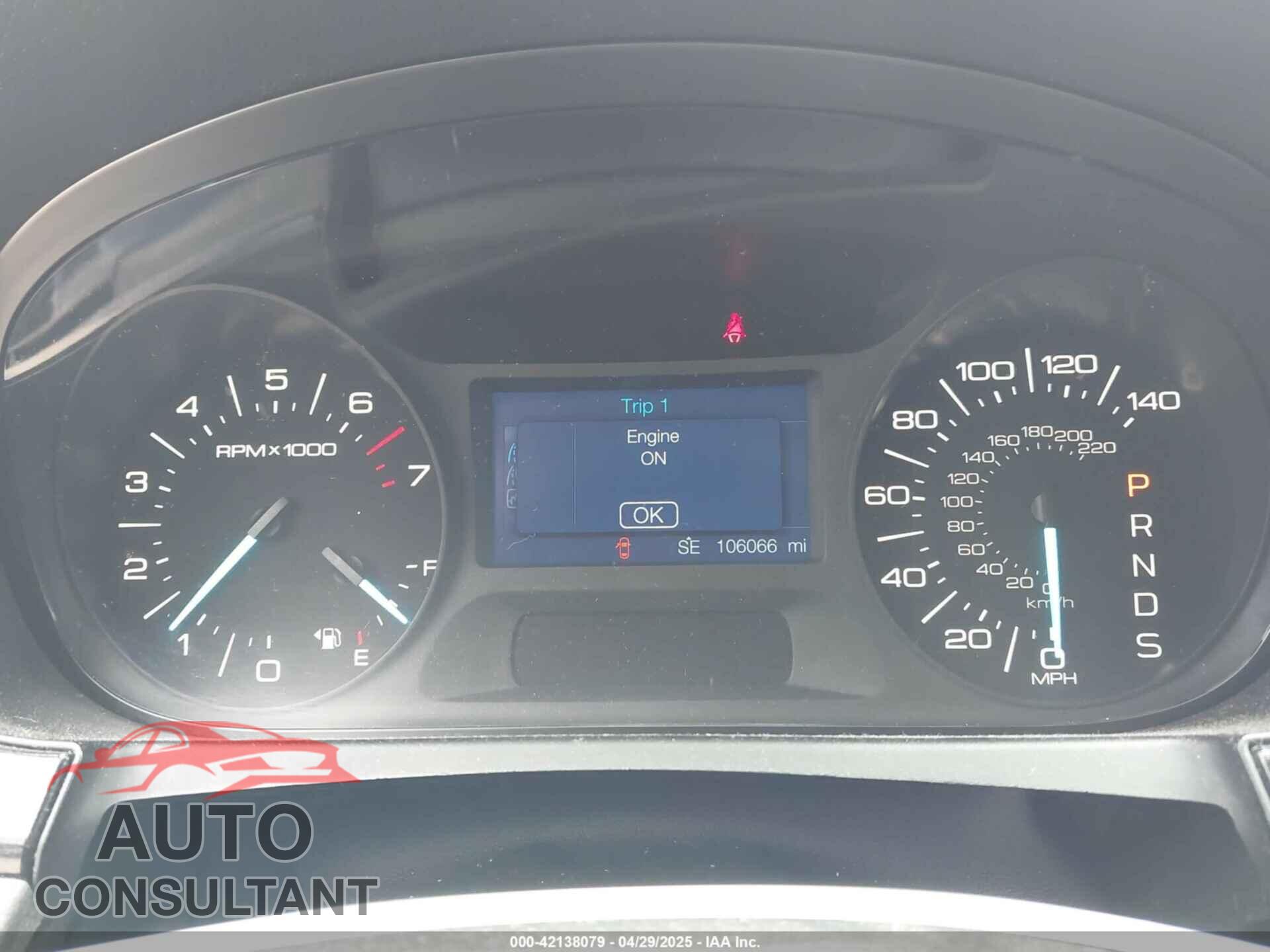 FORD EDGE 2013 - 2FMDK3GC9DBE16254