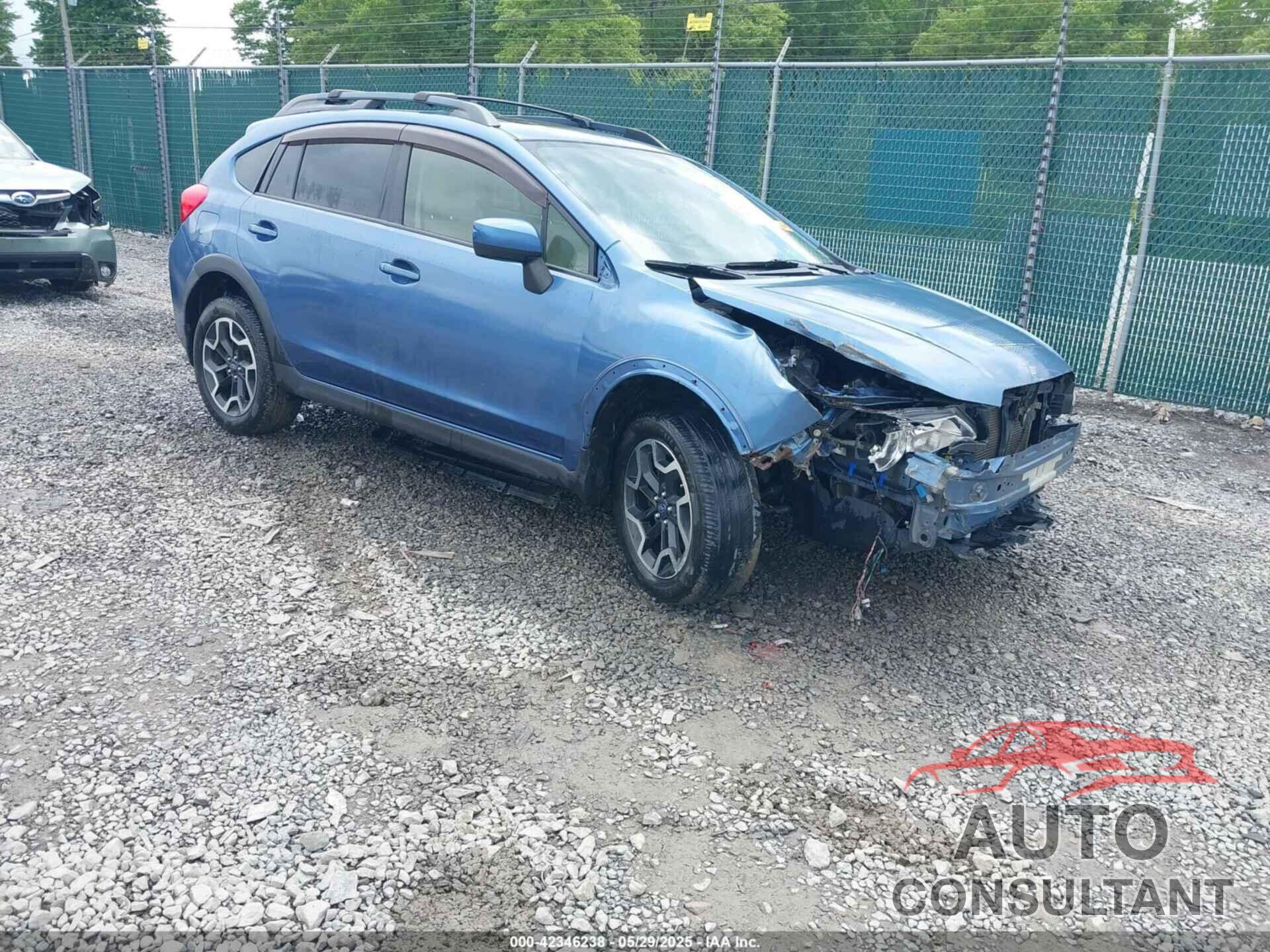 SUBARU CROSSTREK 2016 - JF2GPABC4G8287427