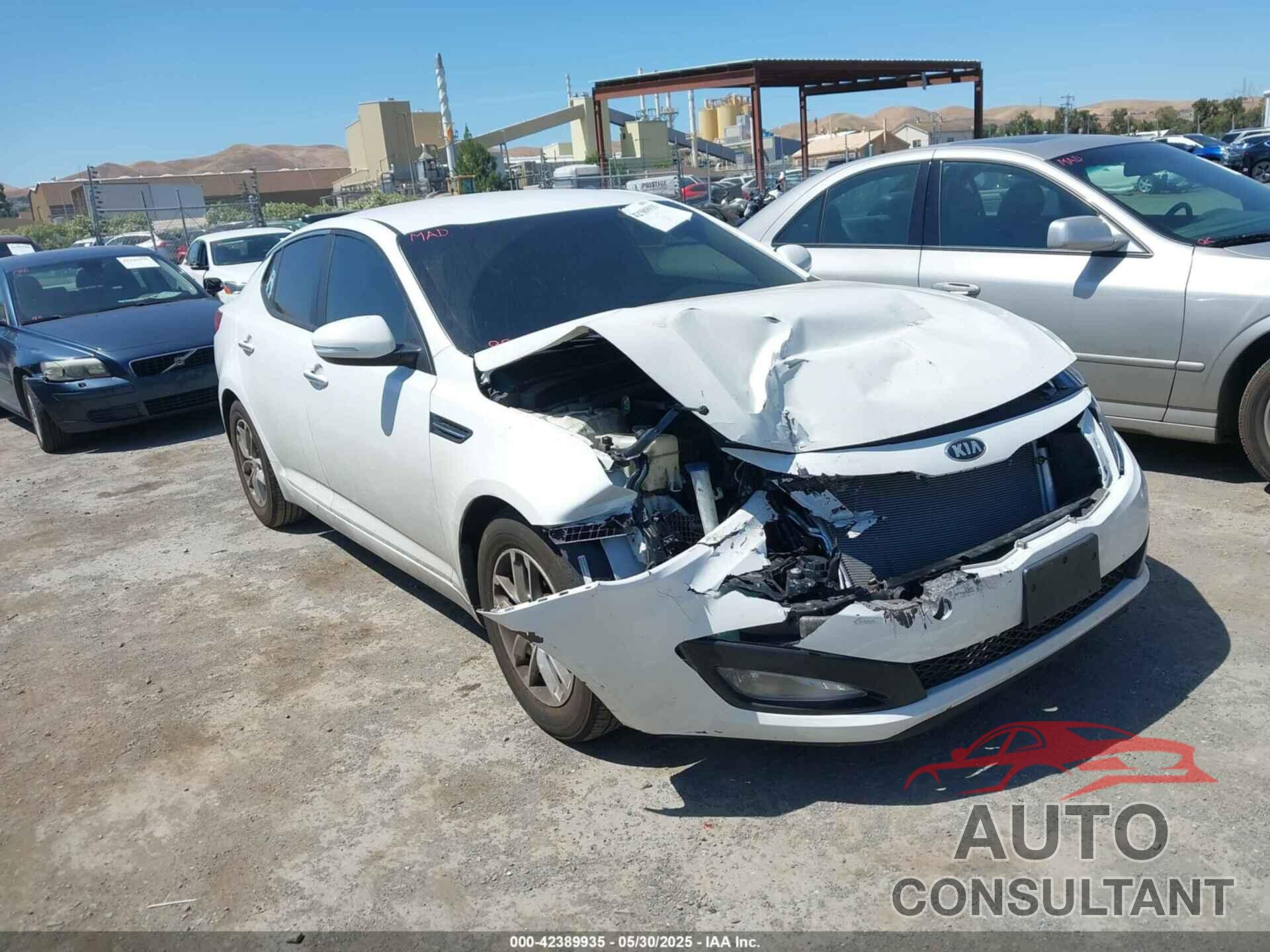 KIA OPTIMA 2013 - KNAGM4A79D5414650
