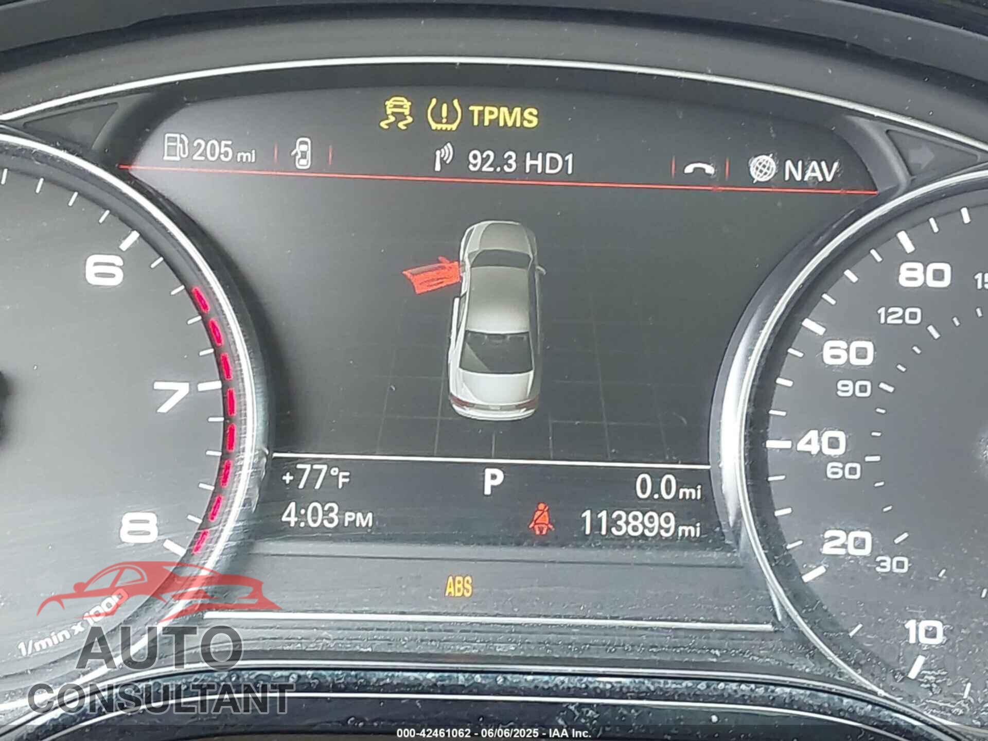AUDI A8 L 2013 - WAURGAFD3DN005931