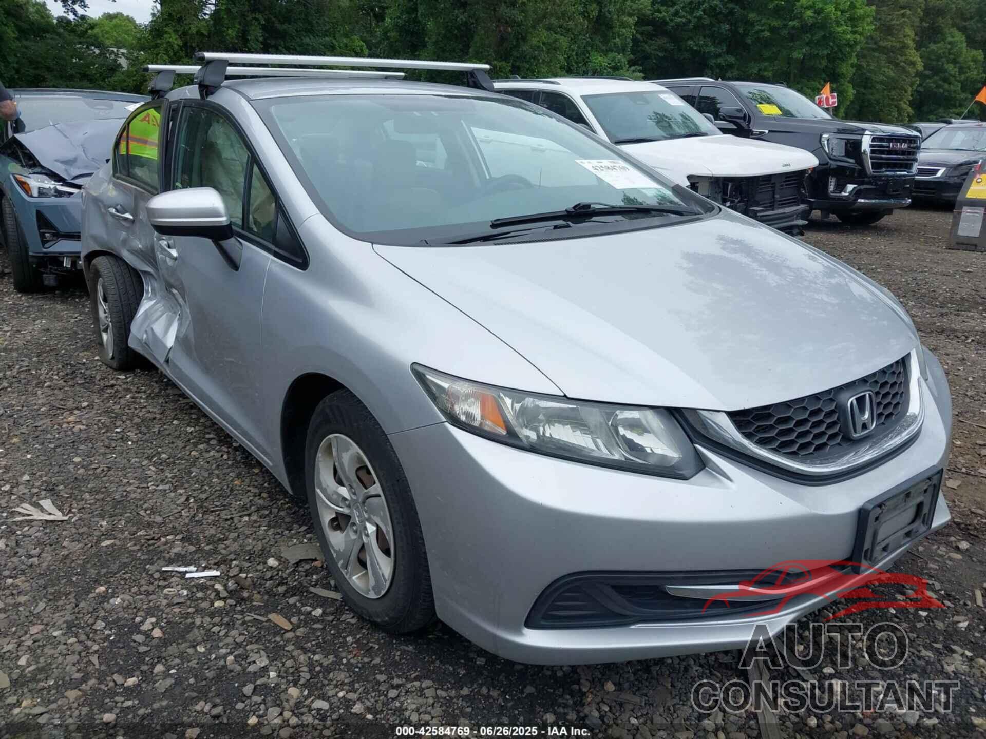 HONDA CIVIC 2014 - 2HGFB2F57EH540954