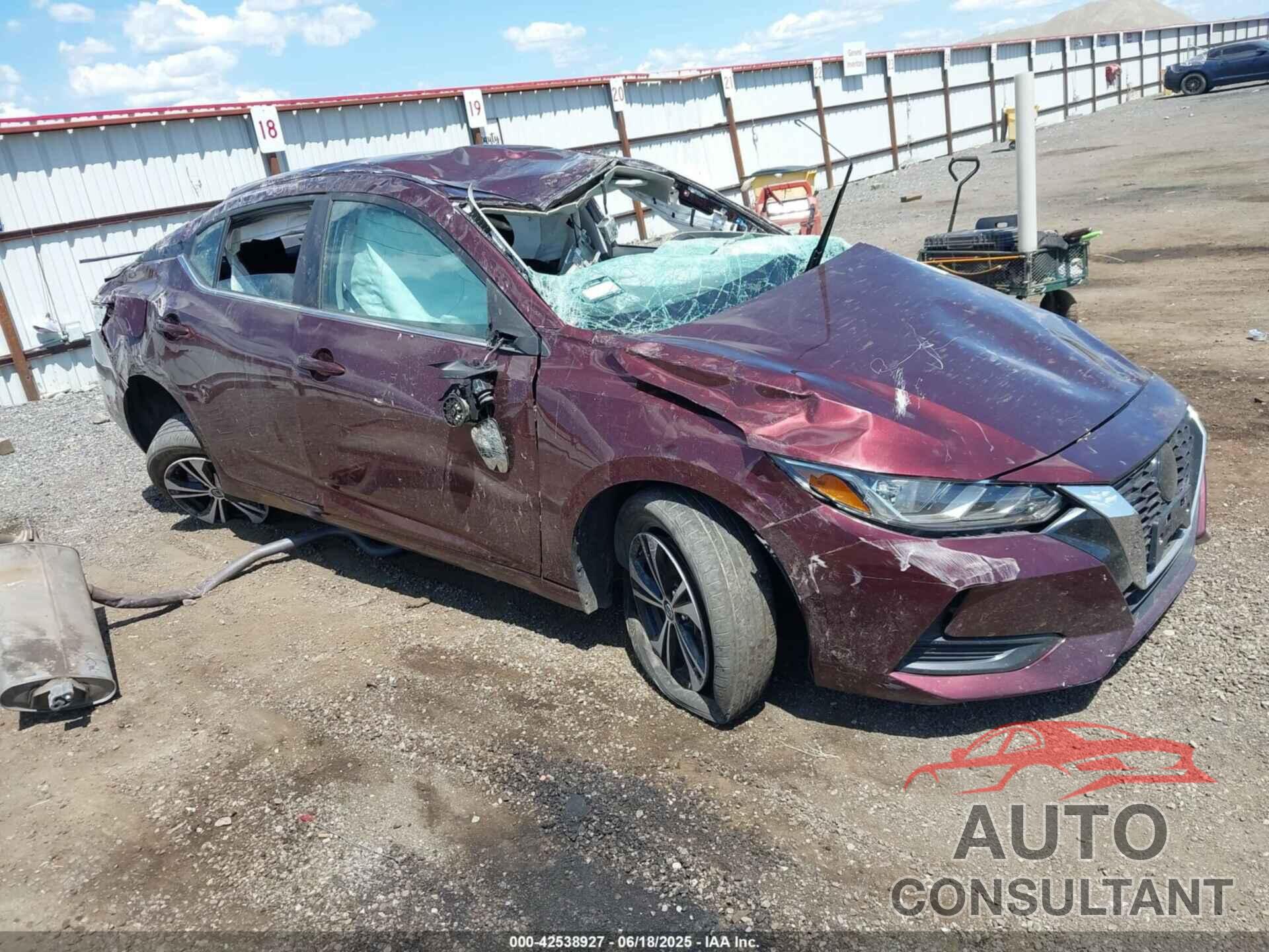NISSAN SENTRA 2022 - 3N1AB8CV7NY264806