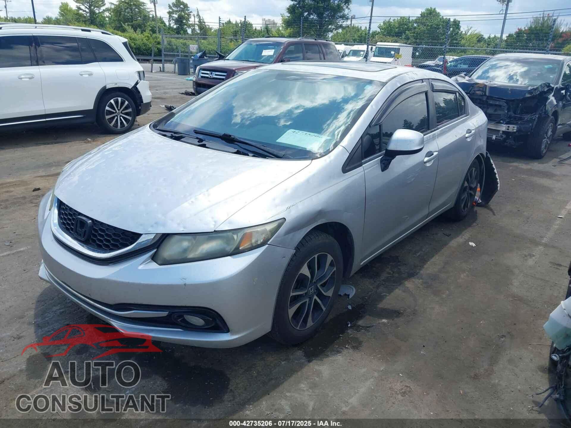 HONDA CIVIC 2013 - 19XFB2F94DE089803