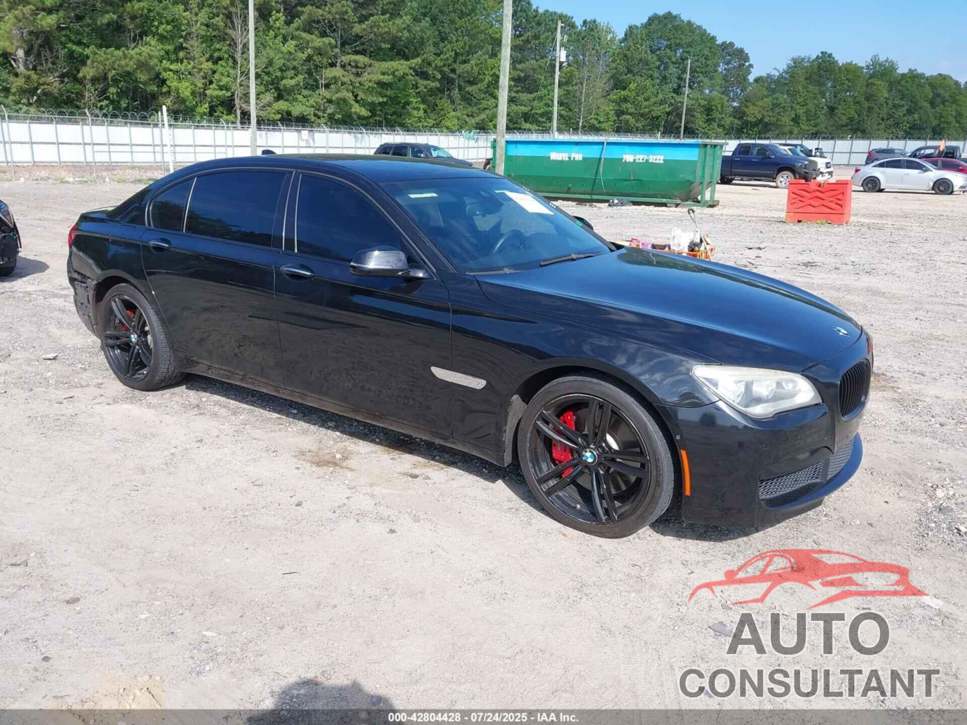 BMW 750LI 2013 - WBAYF8C54DD141690