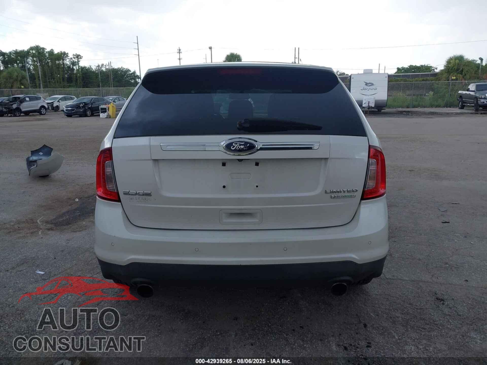 FORD EDGE 2012 - 2FMDK3K92CBA09936