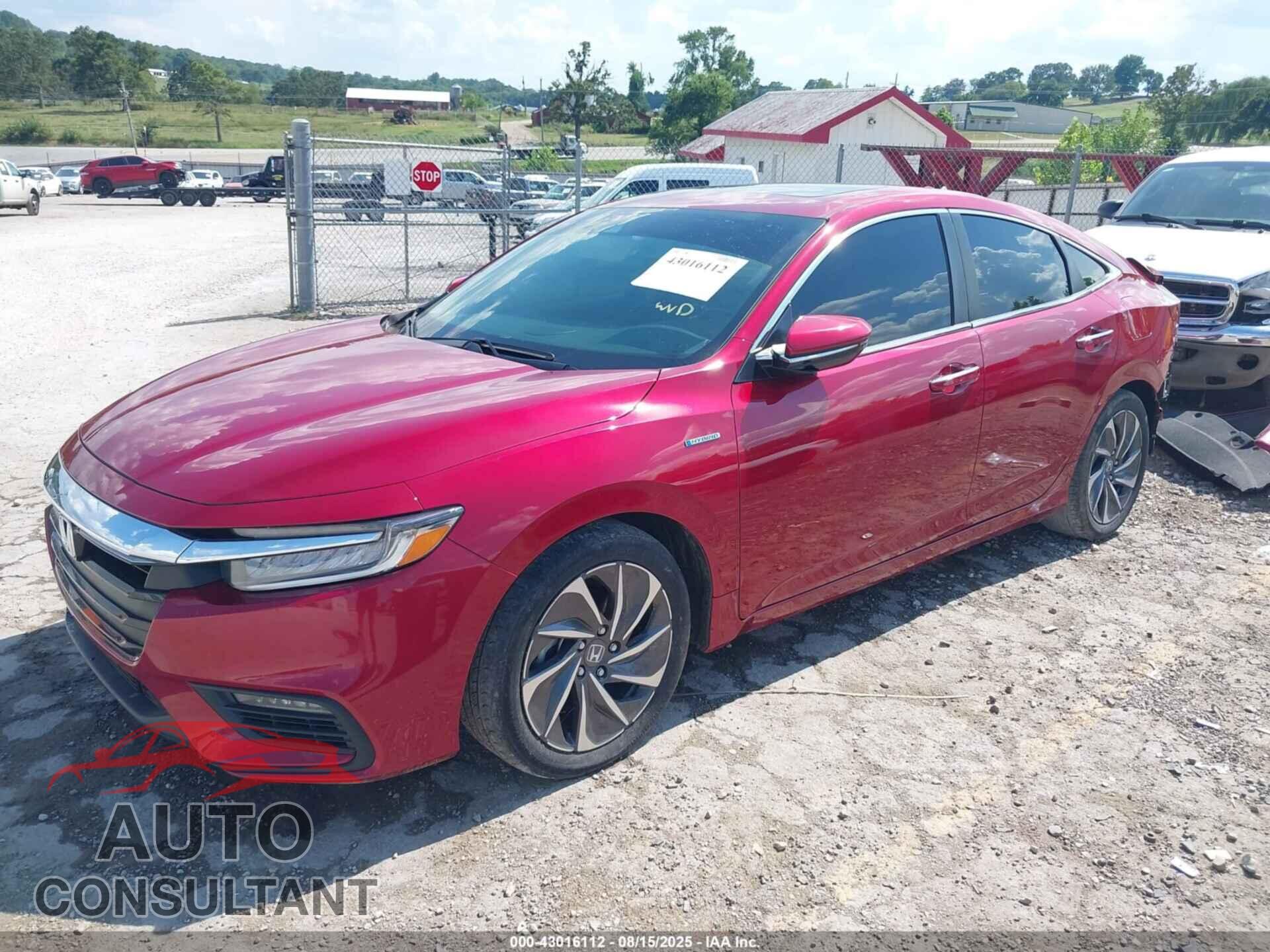 HONDA INSIGHT 2022 - 19XZE4F92NE016849