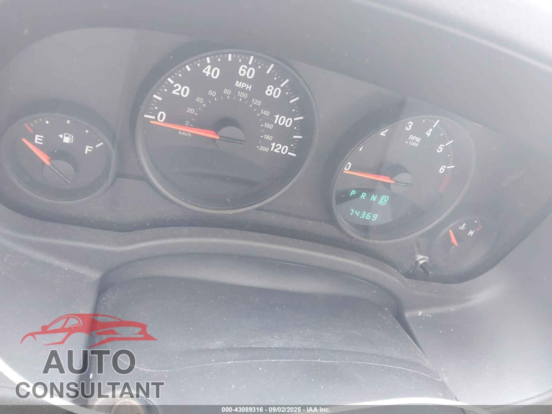 JEEP COMPASS 2013 - 1C4NJDBB7DD158455