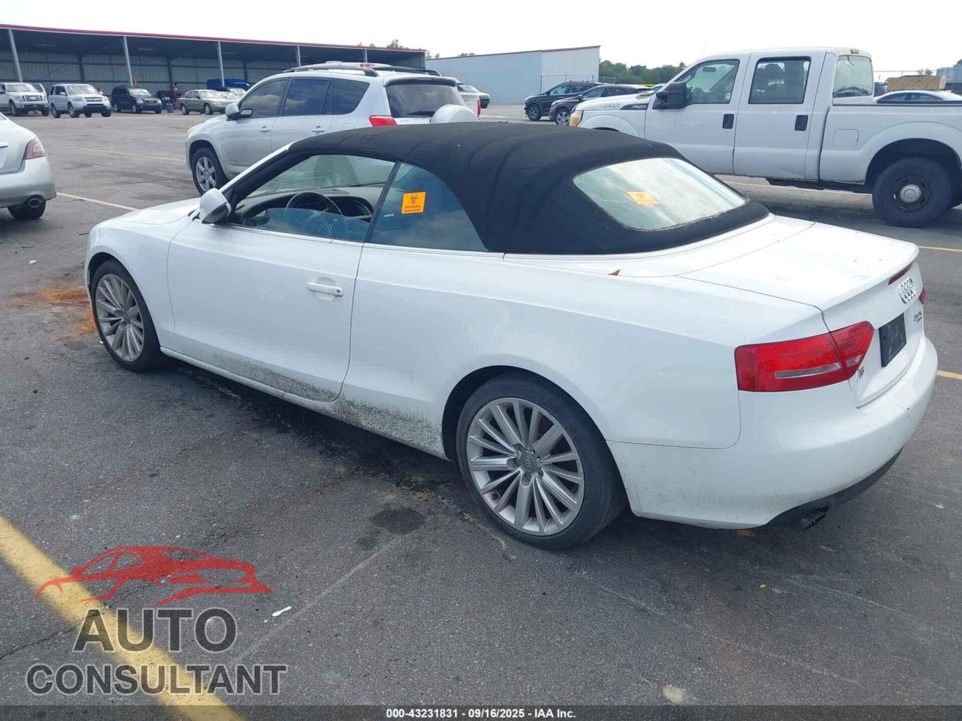 AUDI A5 2011 - WAULFAFH2BN013849