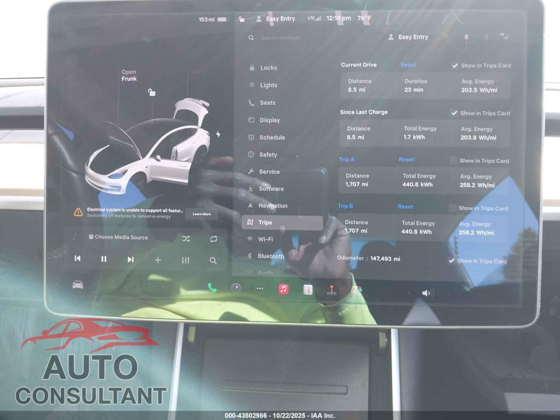TESLA MODEL 3 2019 - 5YJ3E1EA5KF426518