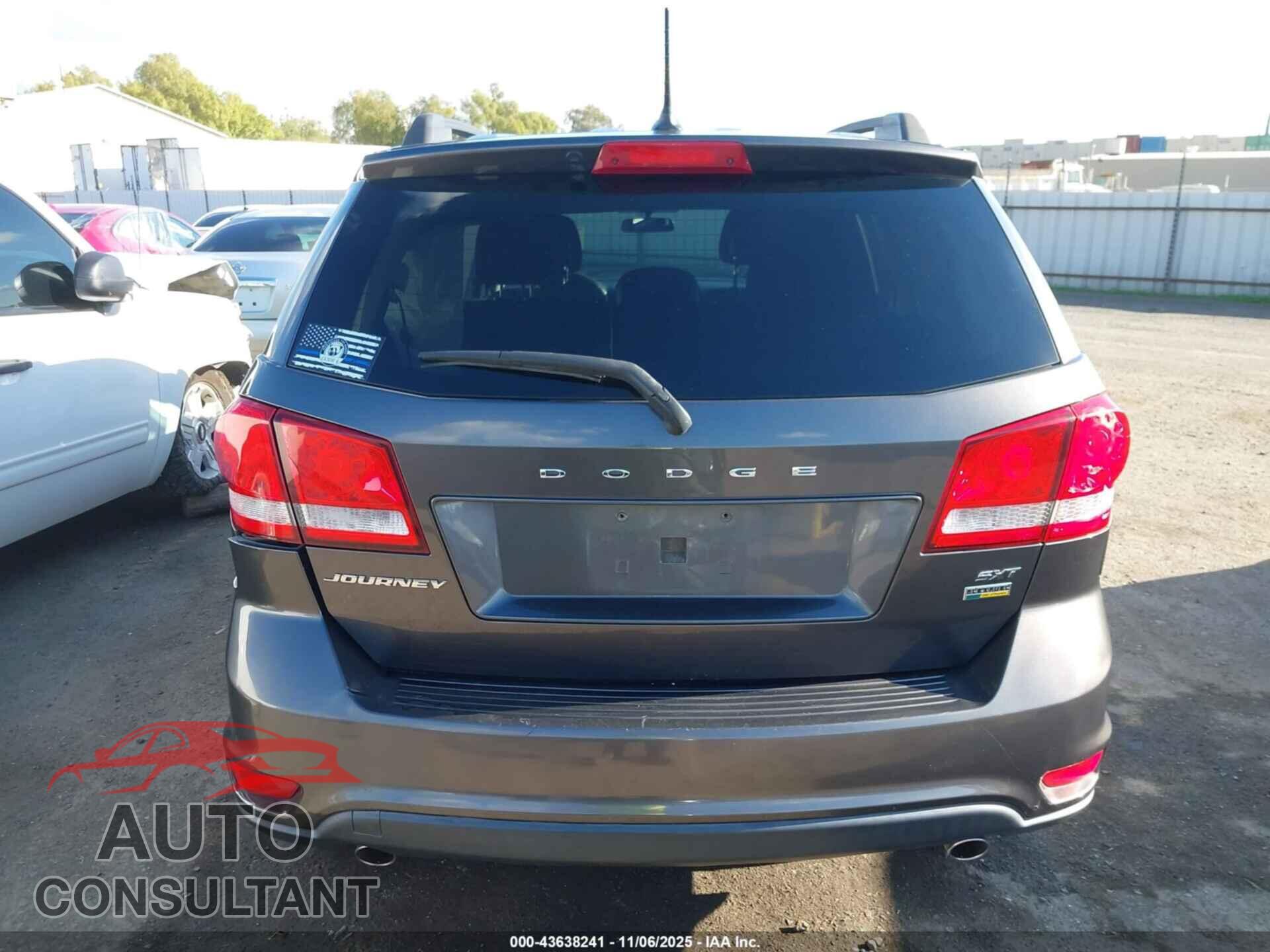 DODGE JOURNEY 2017 - 3C4PDCBG5HT531577