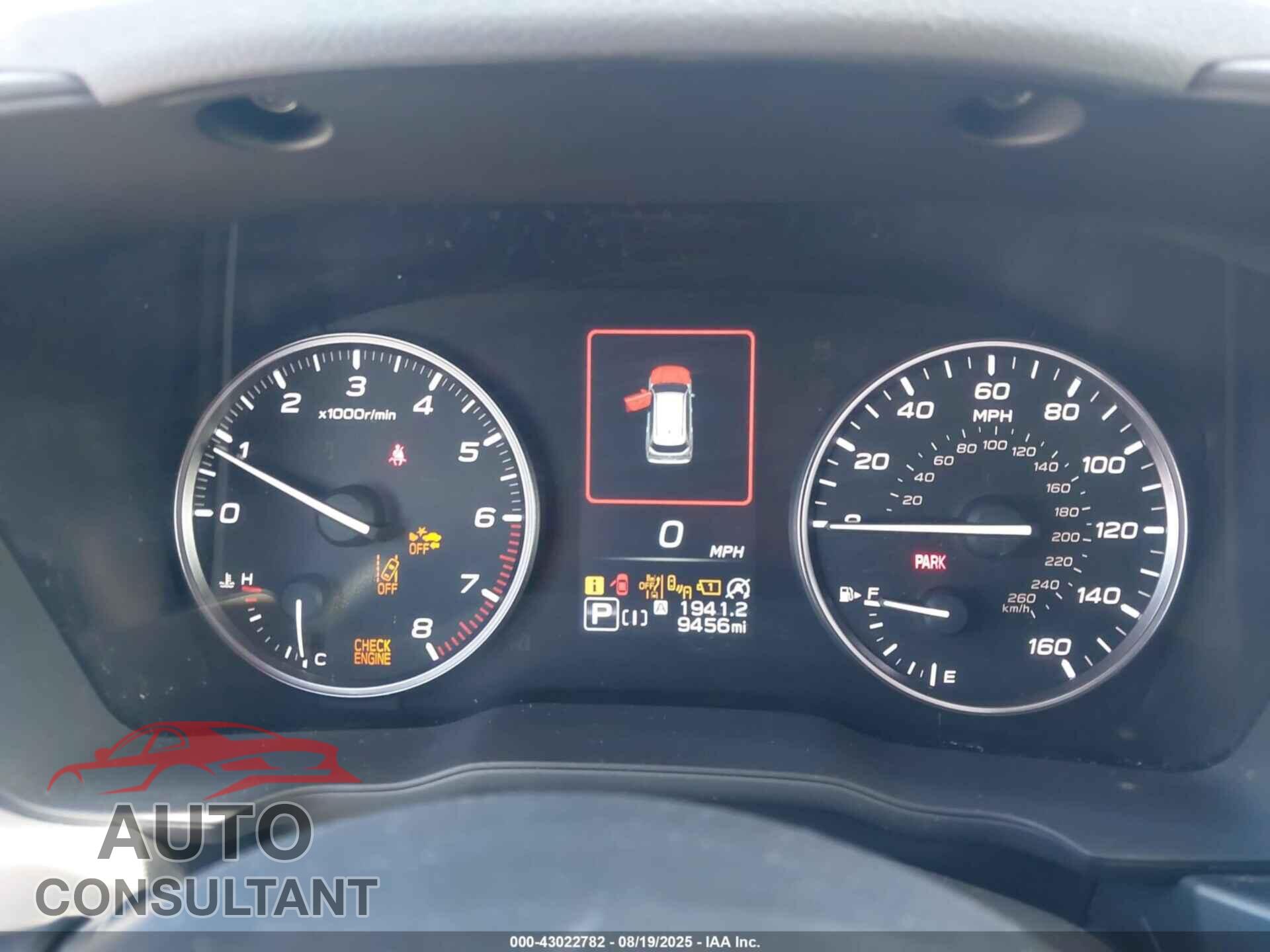 SUBARU FORESTER 2025 - JF2SLDNC7SH439079